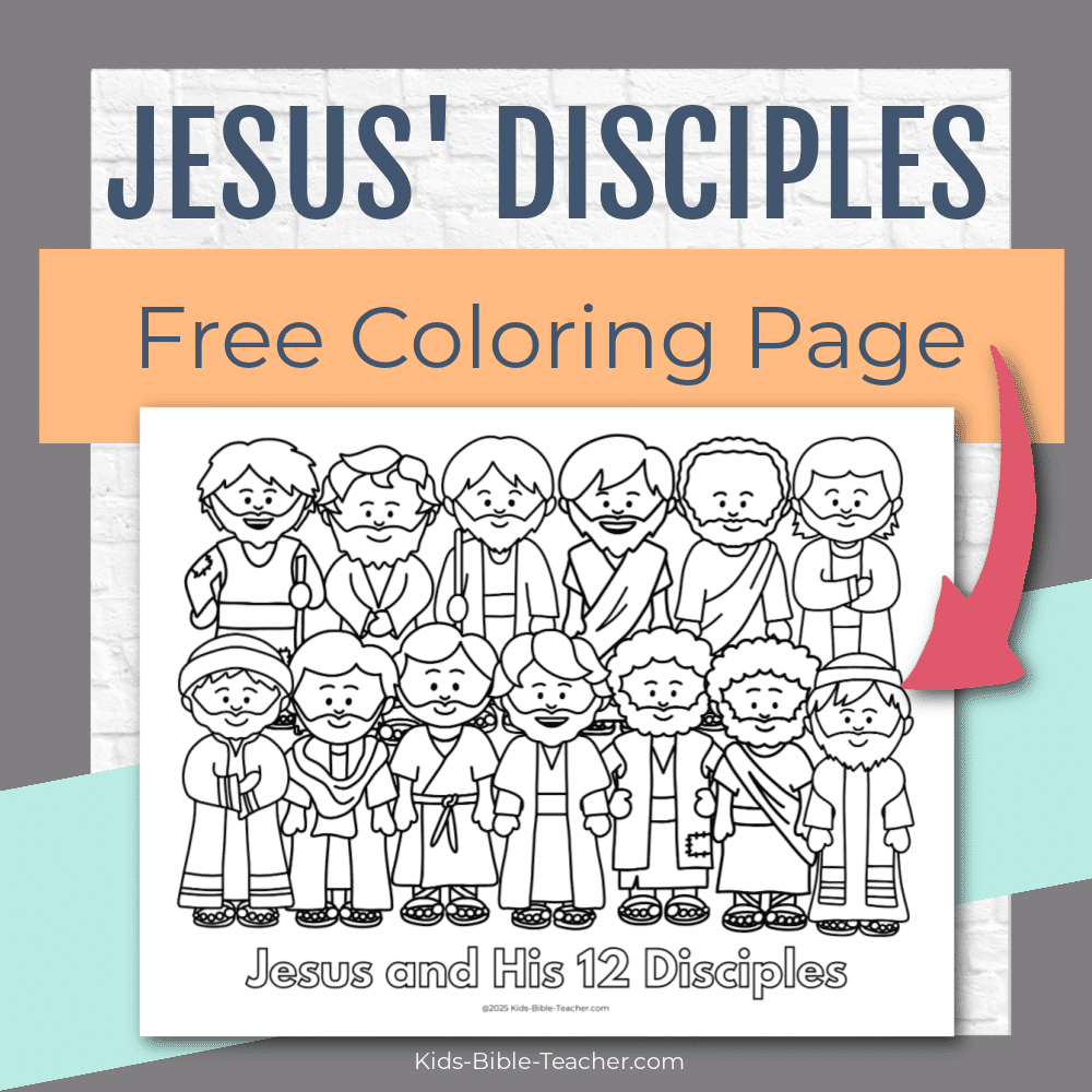 Jesus 12 Disciples Printables