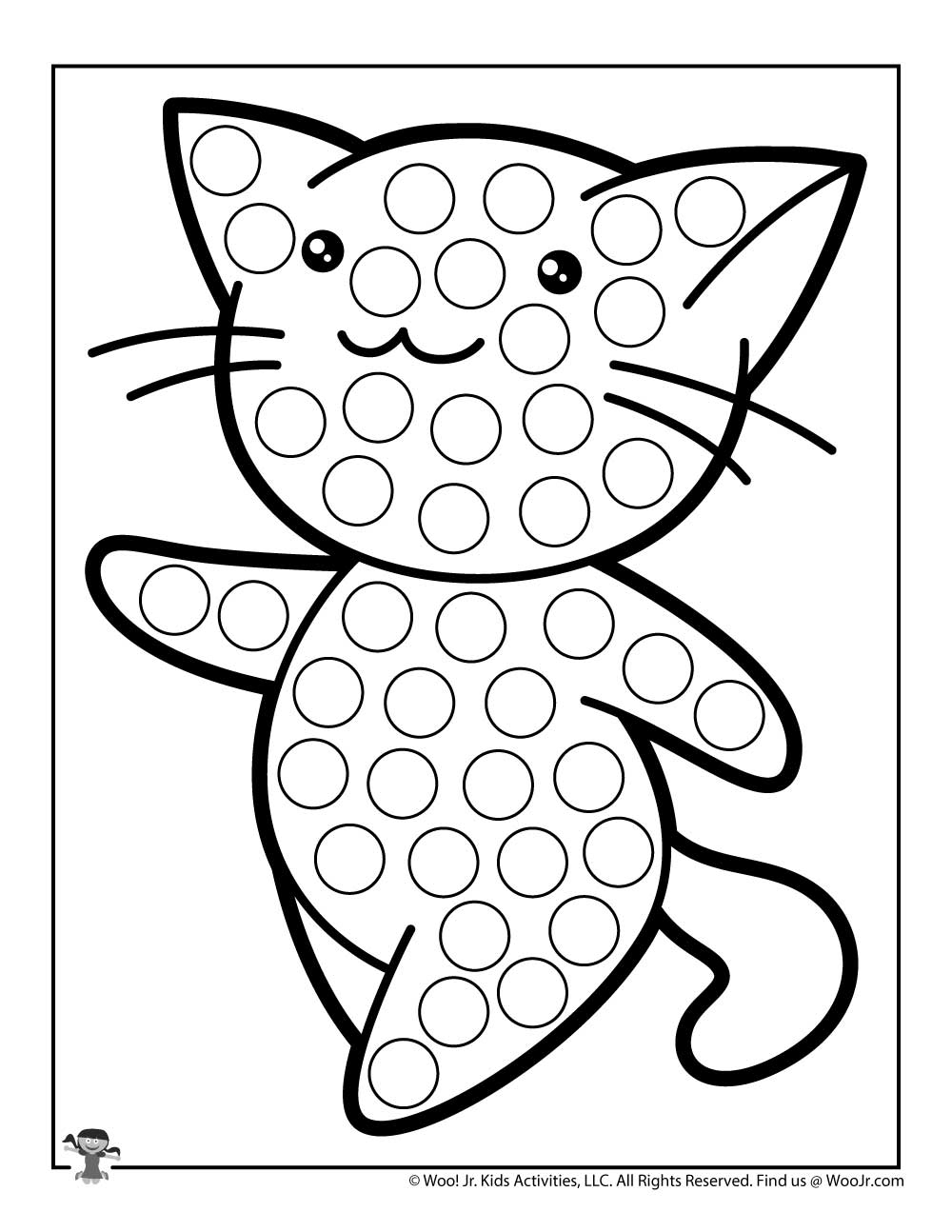 Free Printable Dot Paint Worksheets