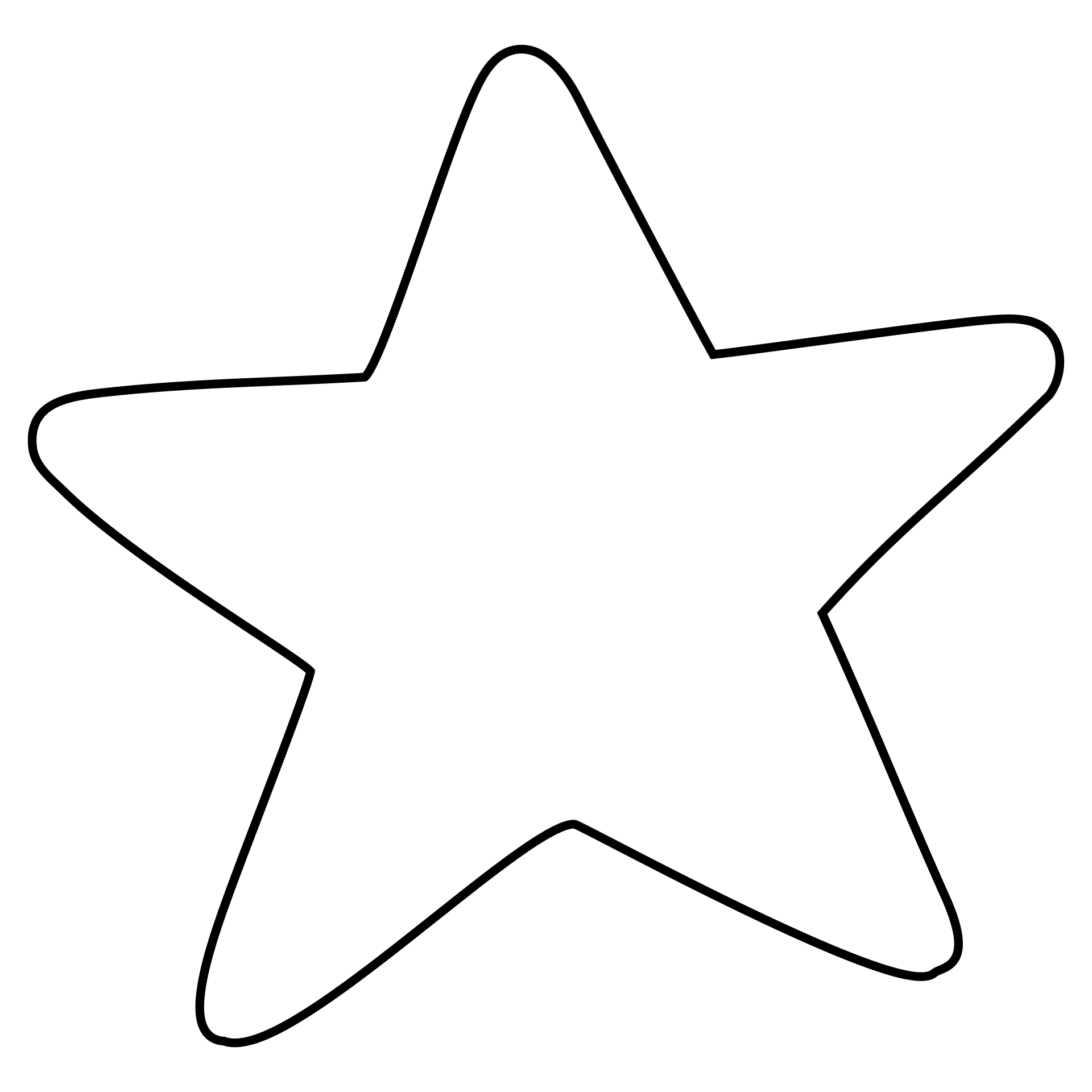 Large Star Stencil 10 Free PDF Printables Printablee