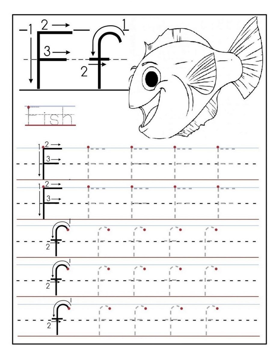 Letter F Worksheet Activities