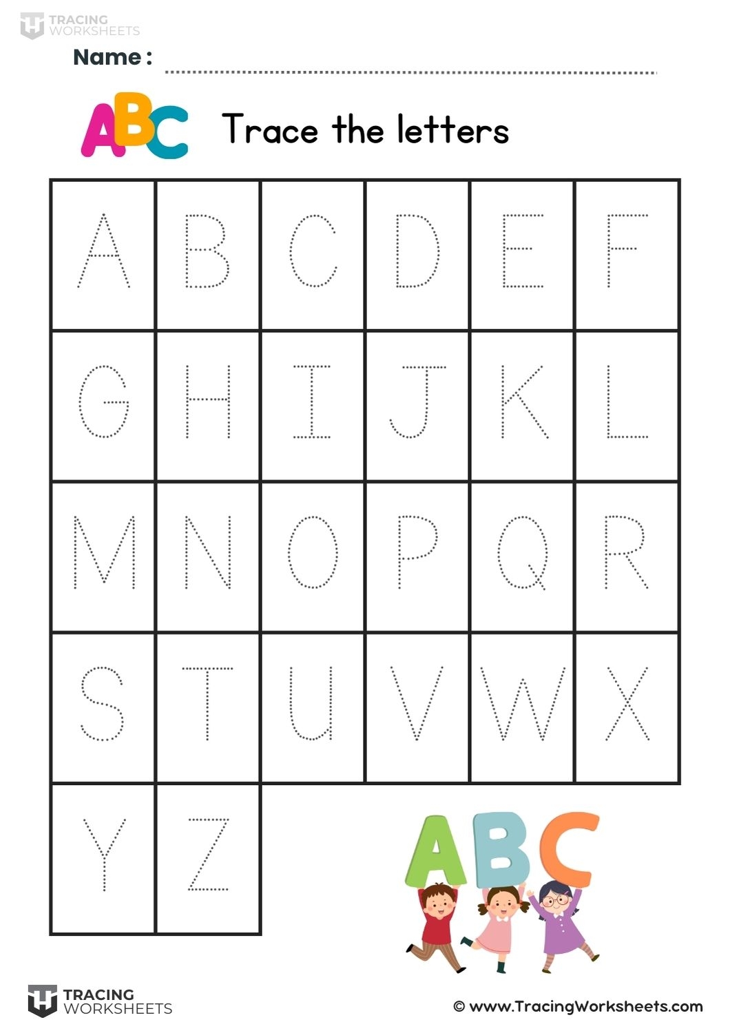Abc Printables Worksheets