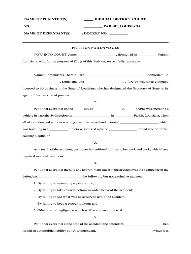 Louisiana Legal Forms Download Get A Template AirSlate SignNow