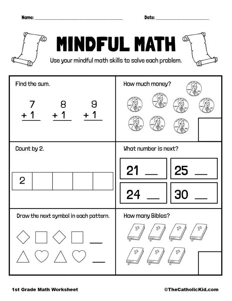 Worksheets For Year 1 Free Printable