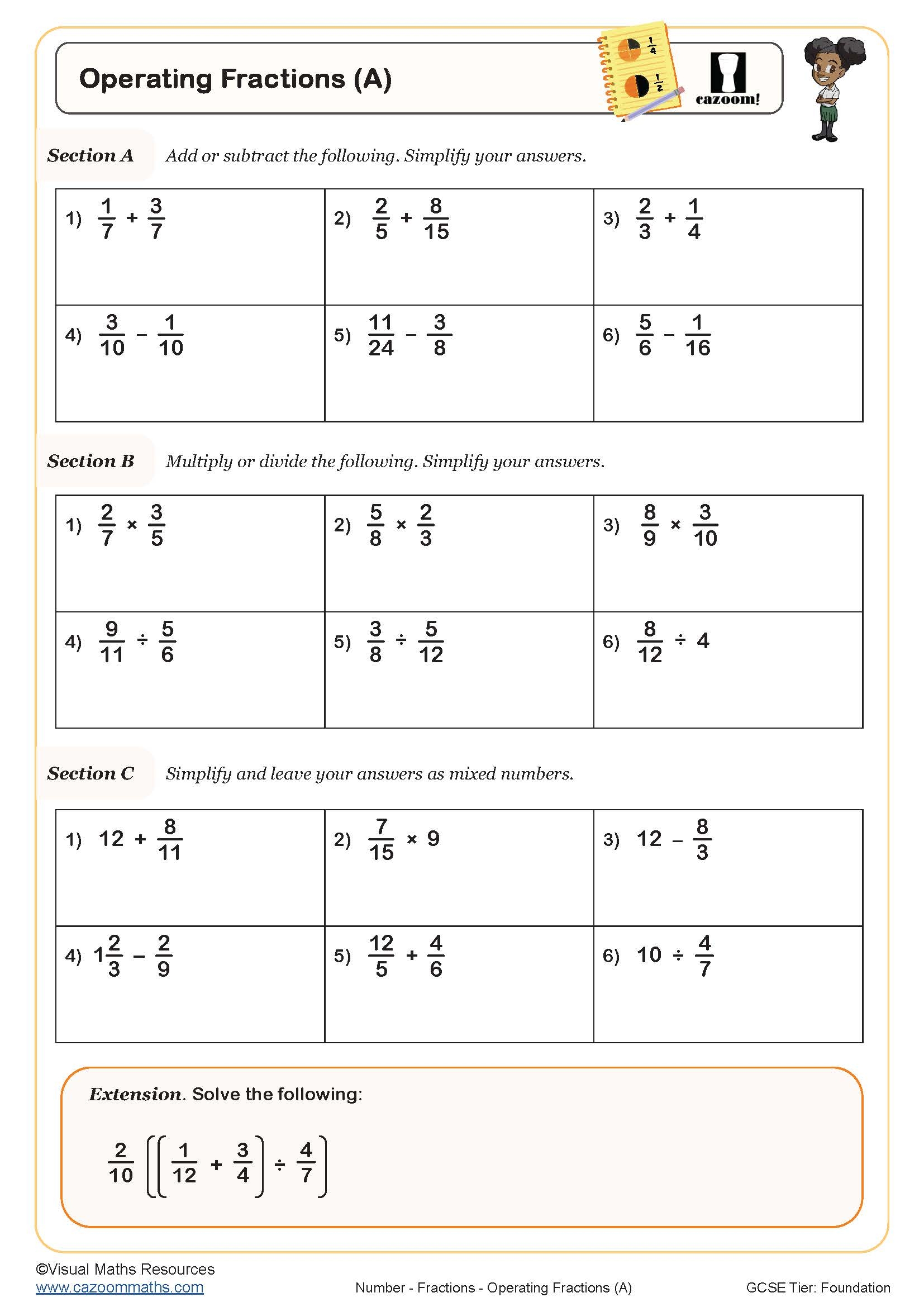 Year 9 Maths Worksheets Printable