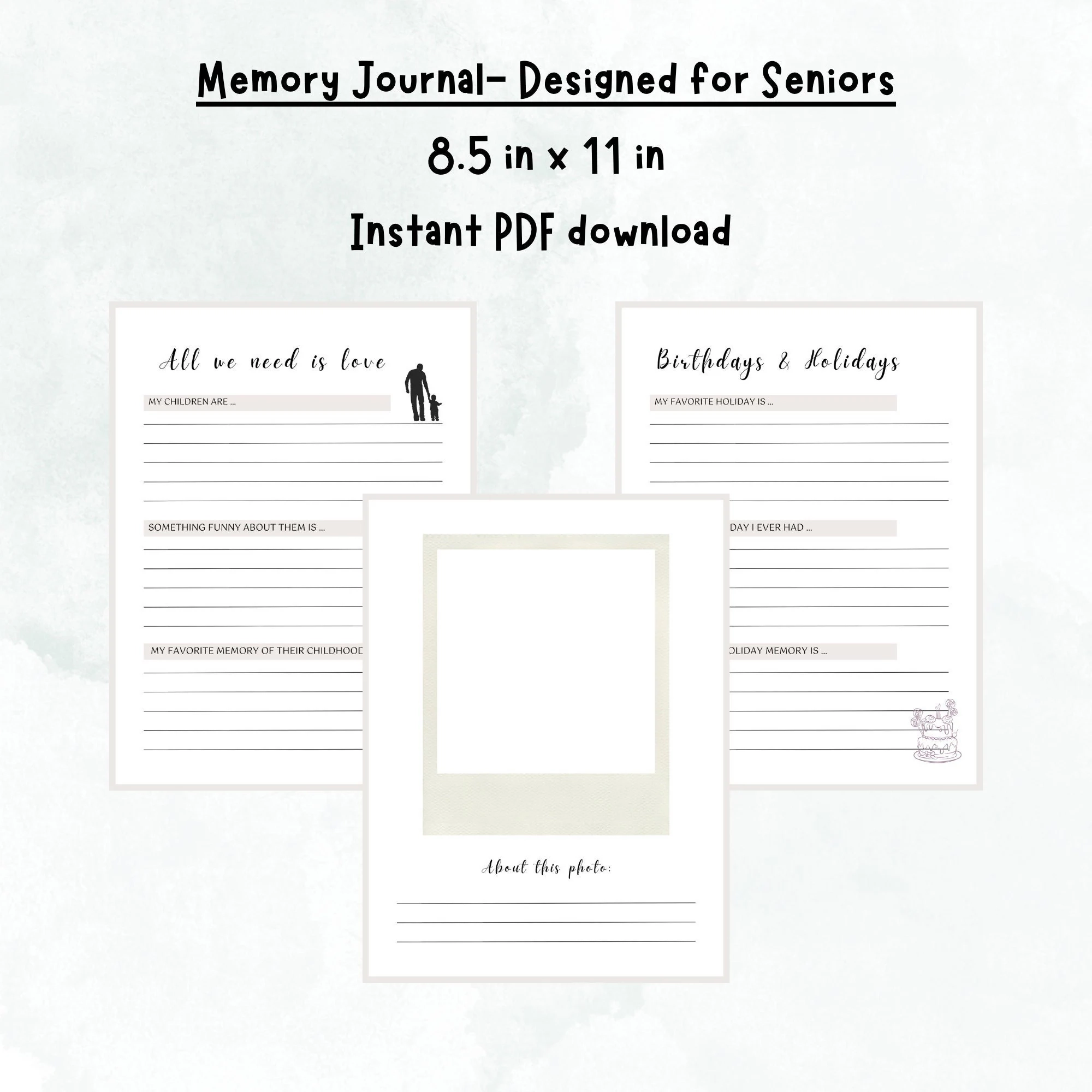 Memory Journal Story Of My Life Personal History Conversation 