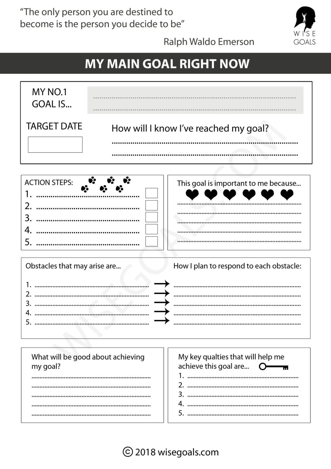Mental Health Worksheets Printable Free