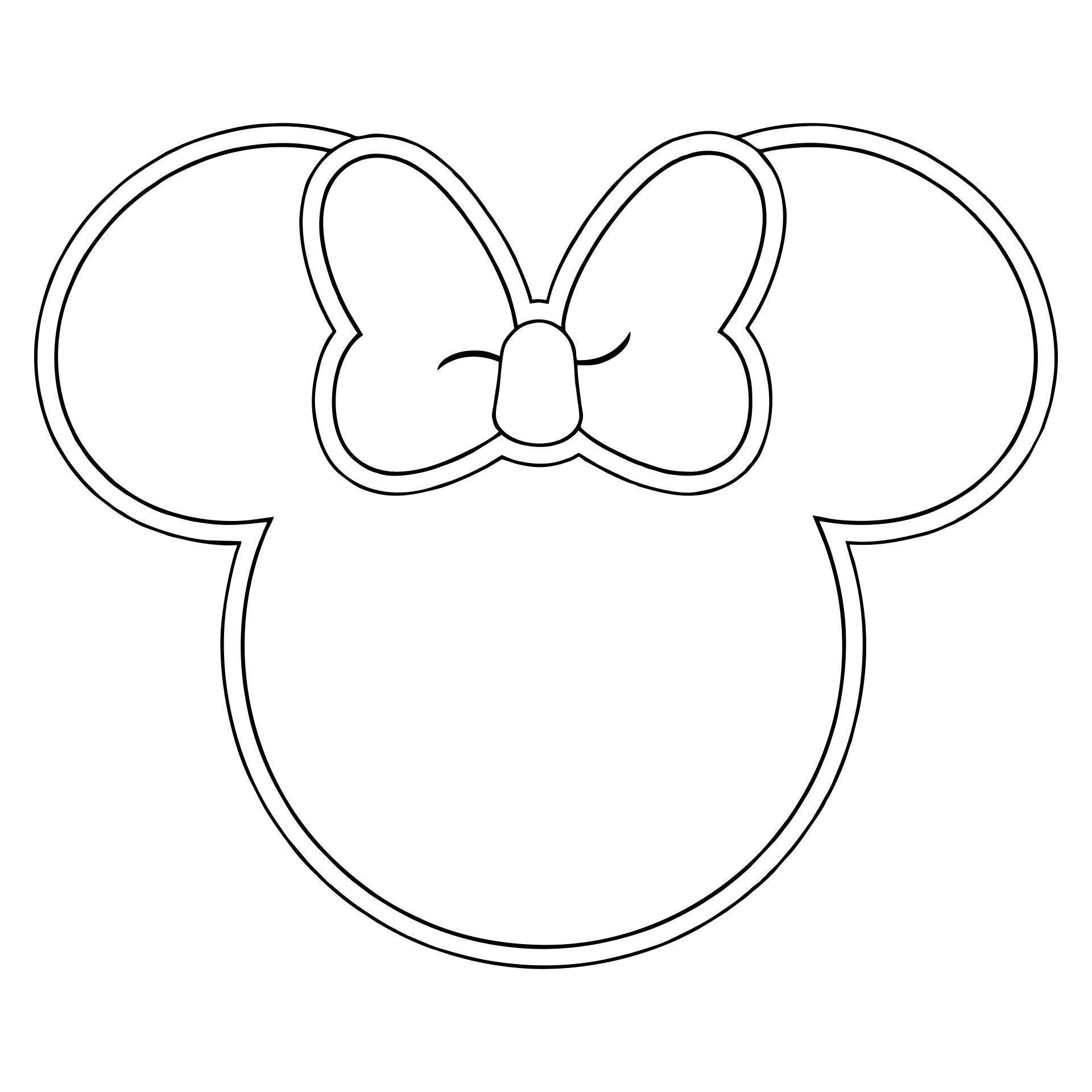 Minnie Mouse Cake Topper Pink Minnie Mouse Birthday Cake Topper 