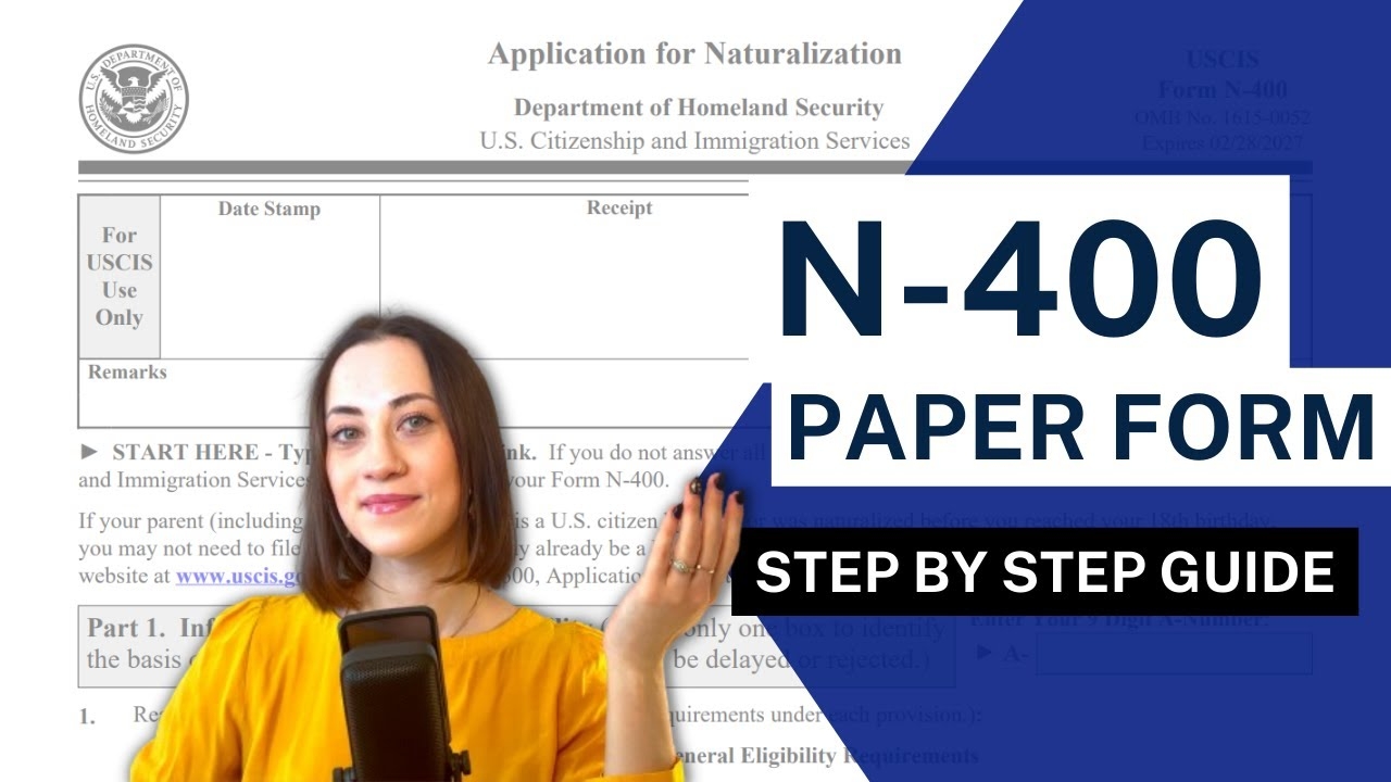 Form N 400 Pdf Printable Instructions