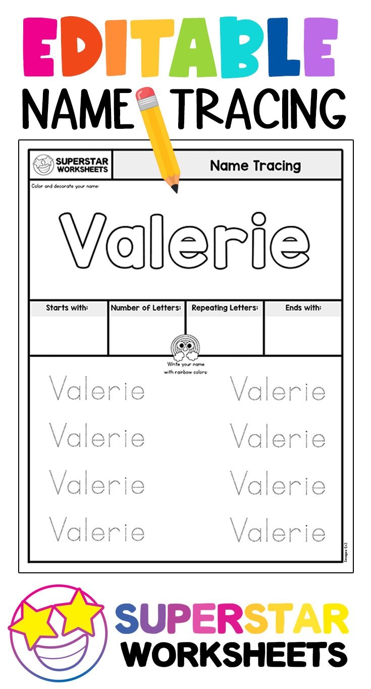 Free Printable Handwriting Worksheets Names