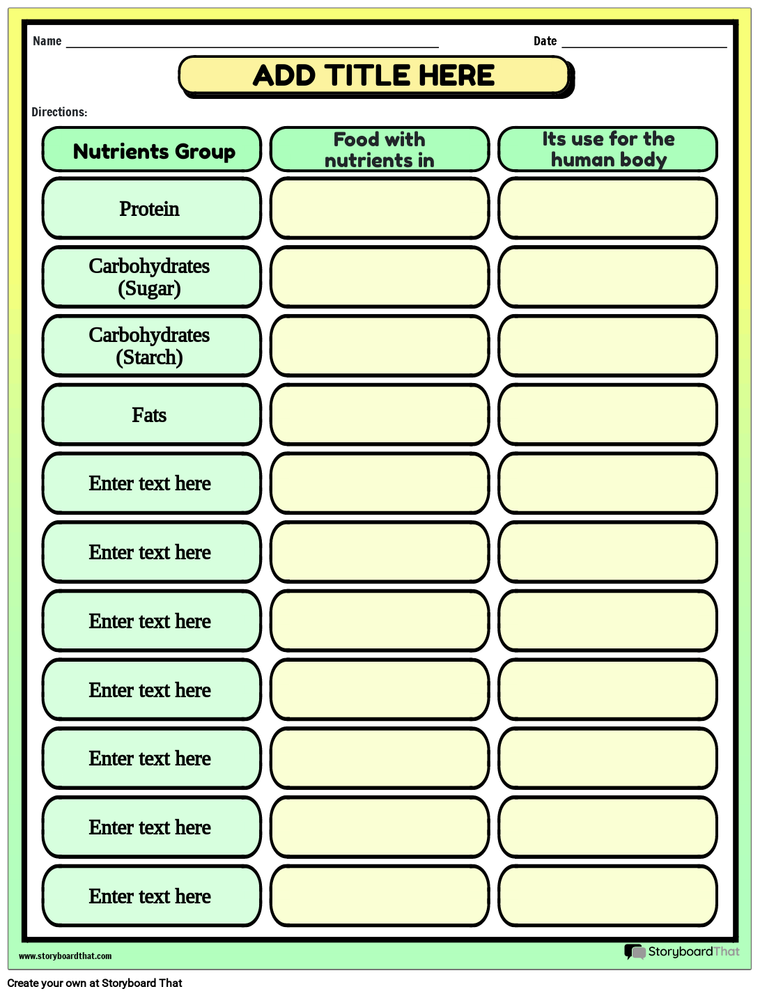 Free Printable Nutrition Worksheets For Adults
