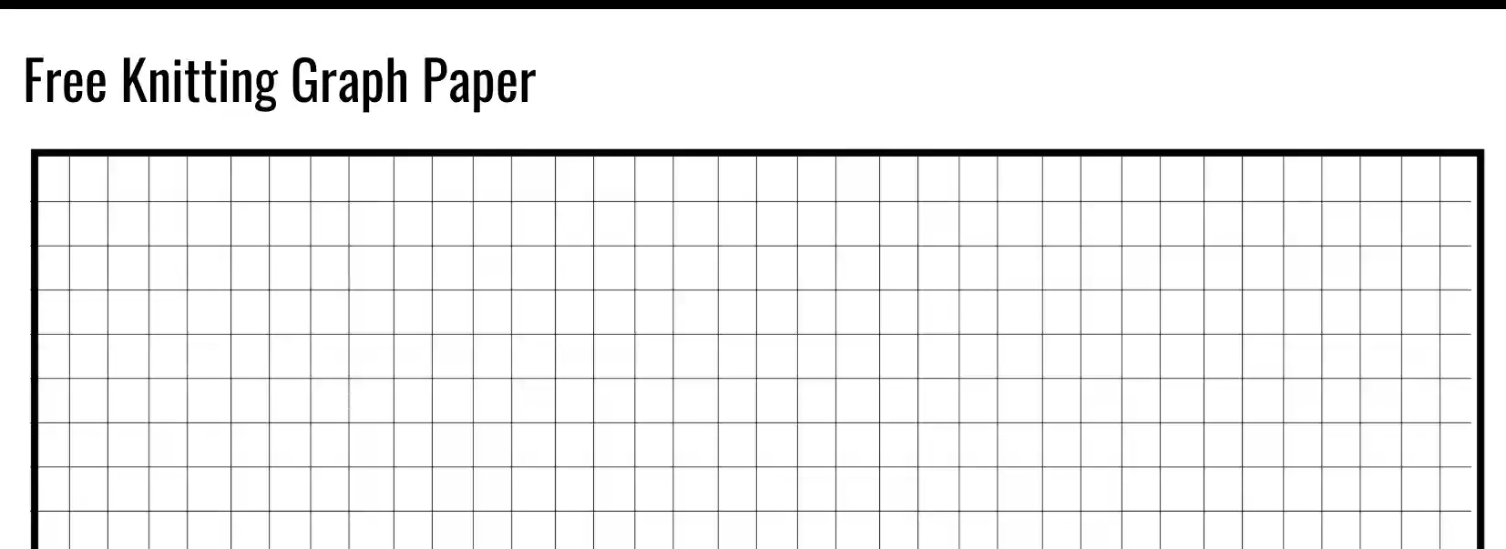 Fillable Graph Paper Printable