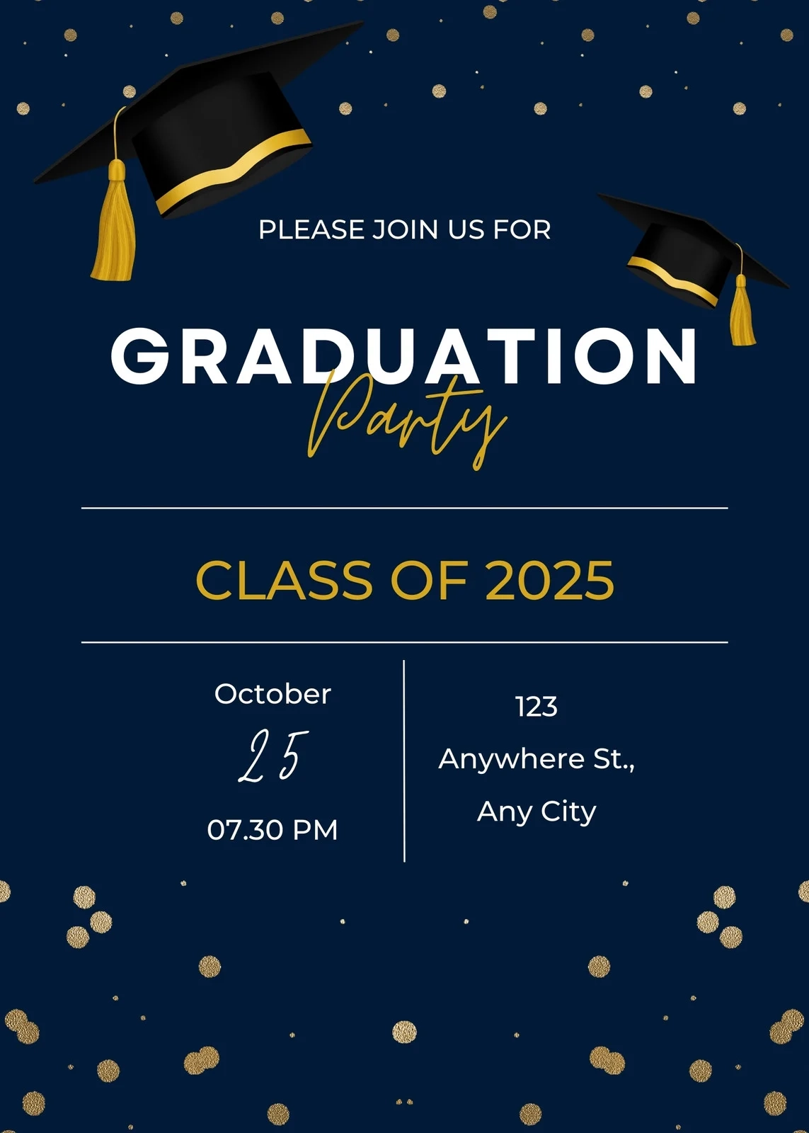 Free Printable Graduation Announcements Templates