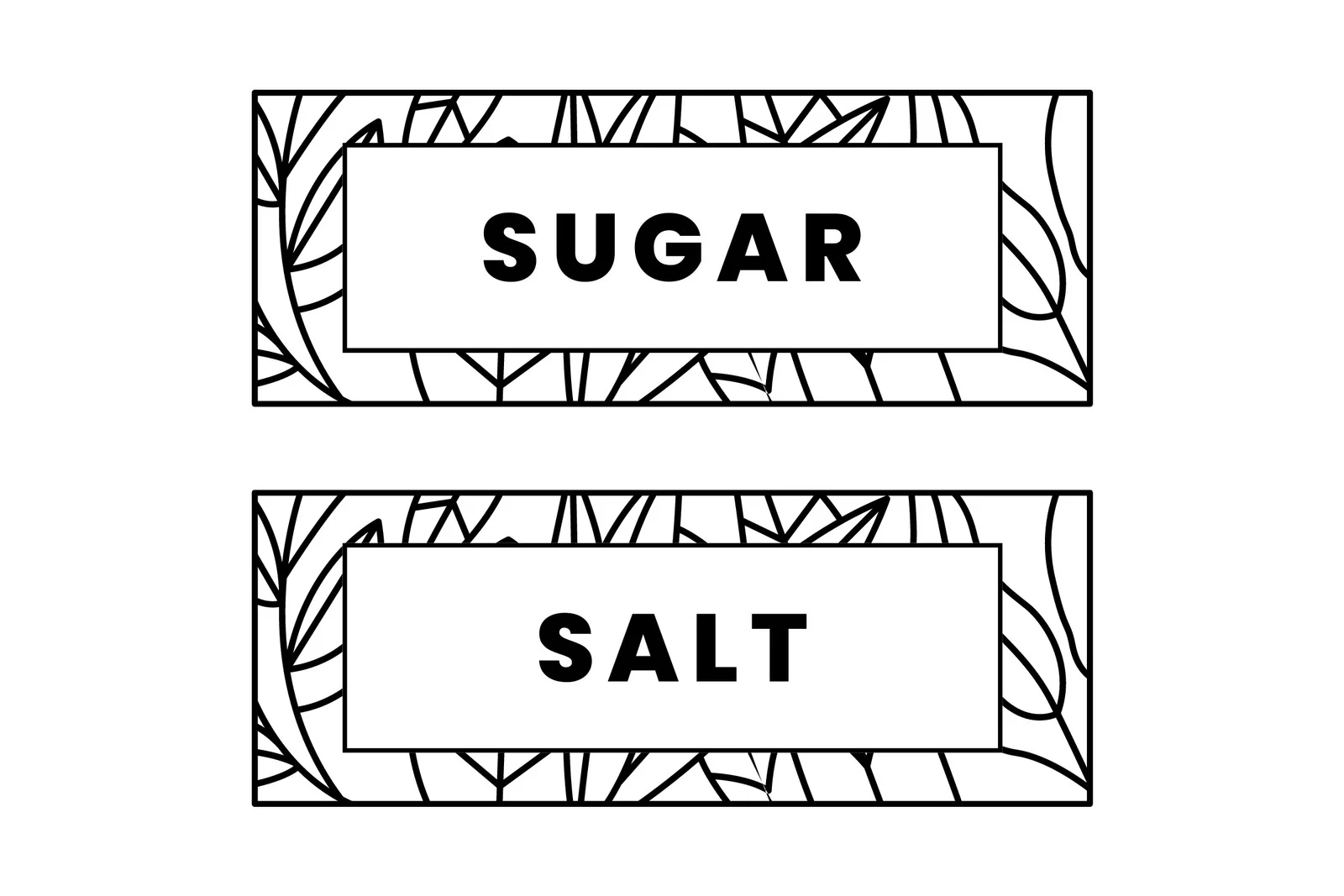 Page 7 Free Printable Custom Label Templates Canva