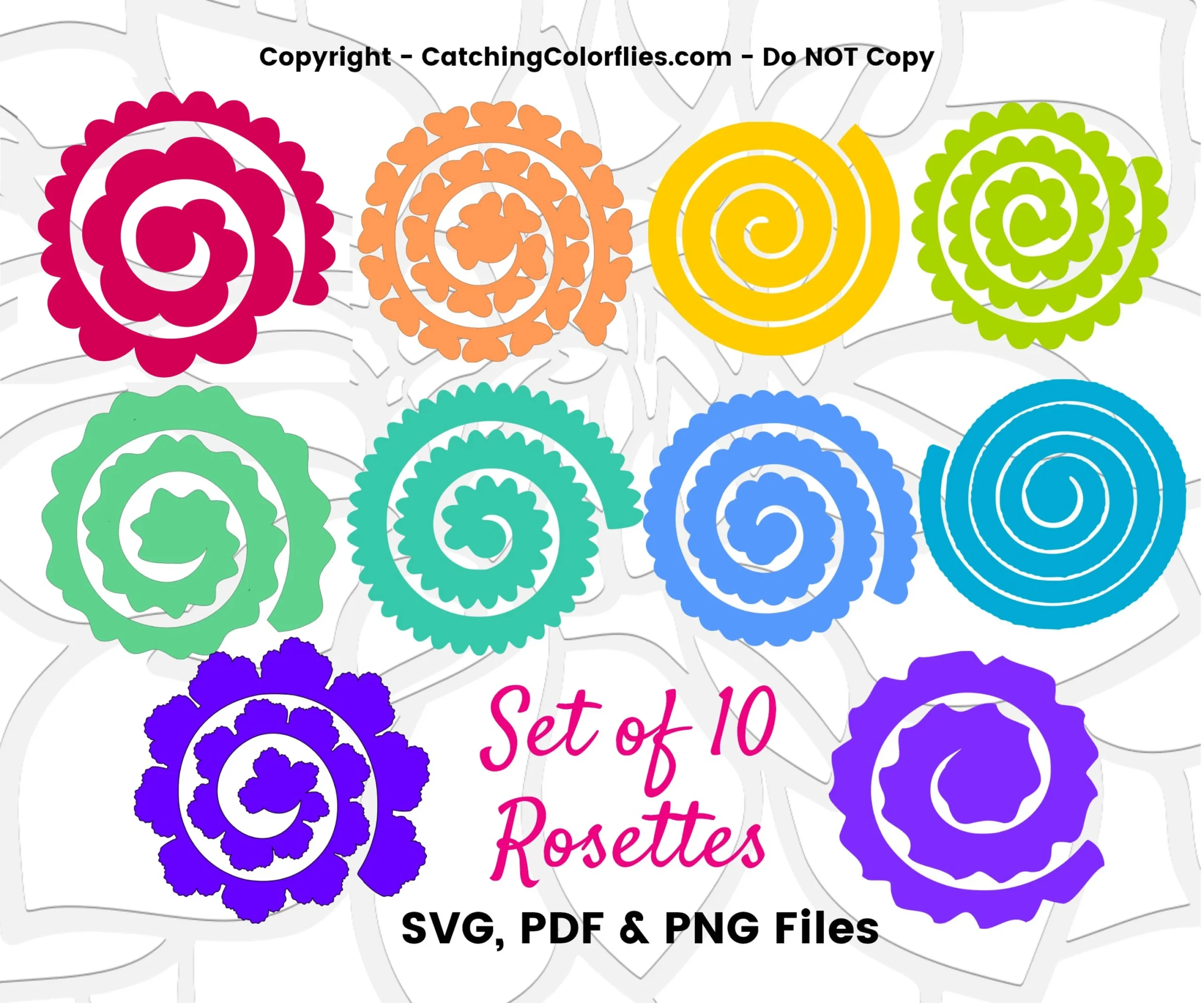 Paper Flowers Templates Printable