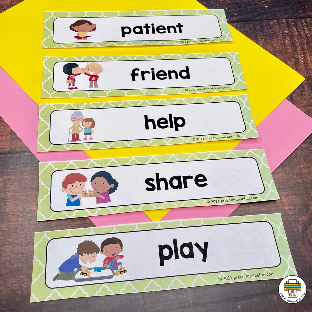 Preschool Friendship And Kindness Lesson Planning Page Pre K 