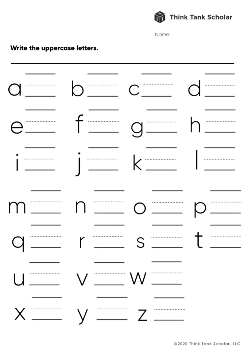 Kindergarten Worksheets Printable Free