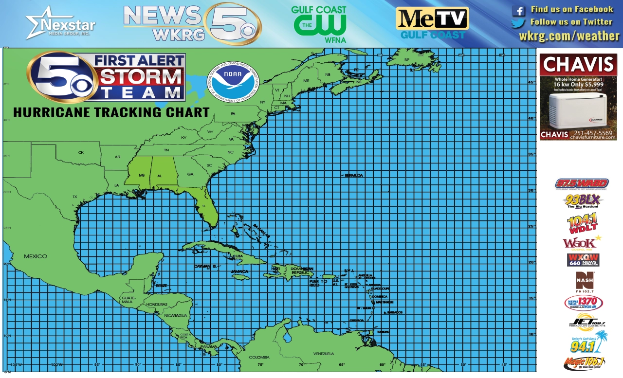 Print Your Free First Alert Storm Team Hurricane Tracker Map 