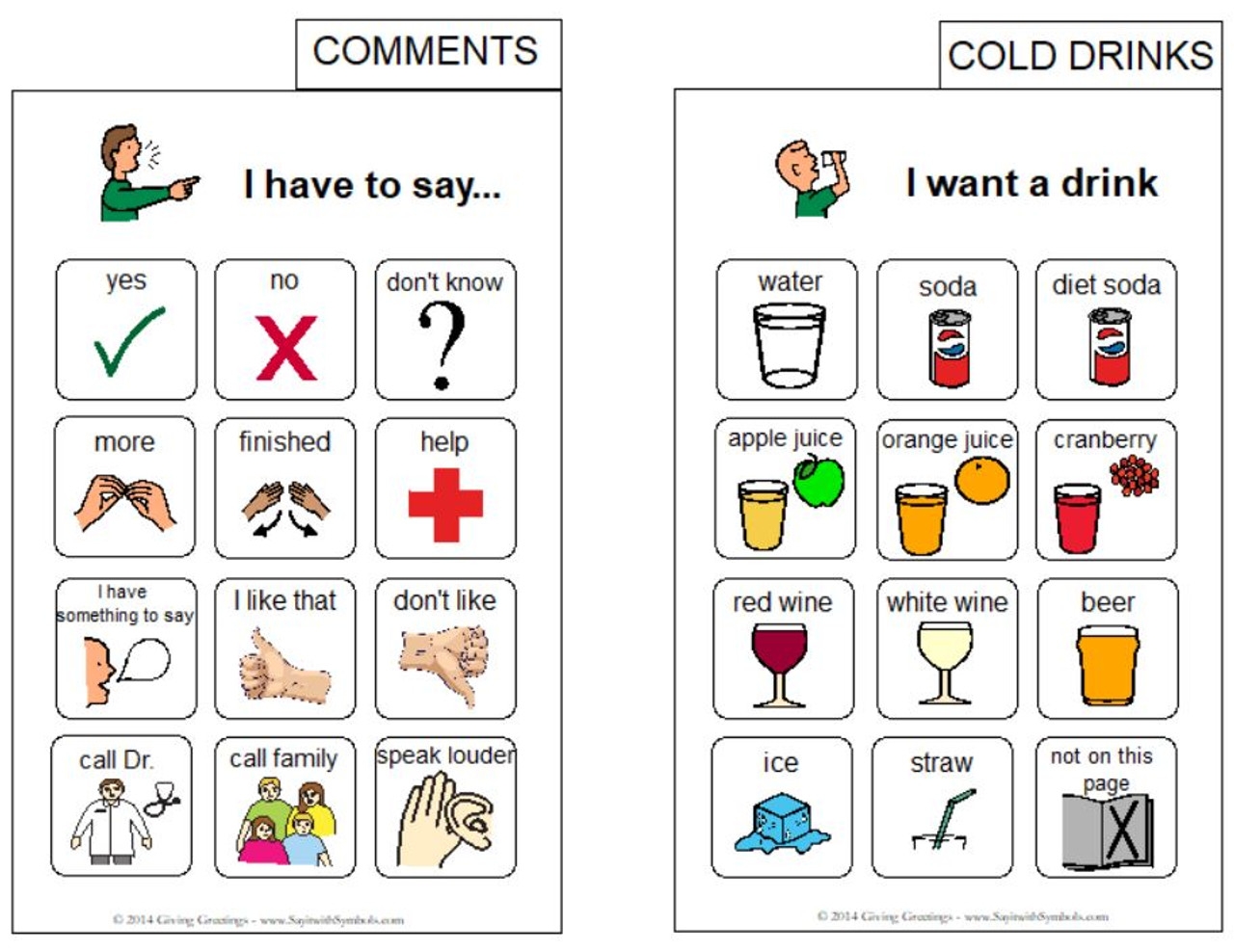 Stroke Aphasia Free Printable Worksheets