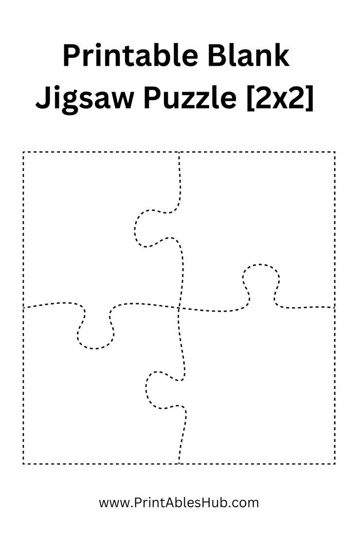 Printable Puzzles Pieces