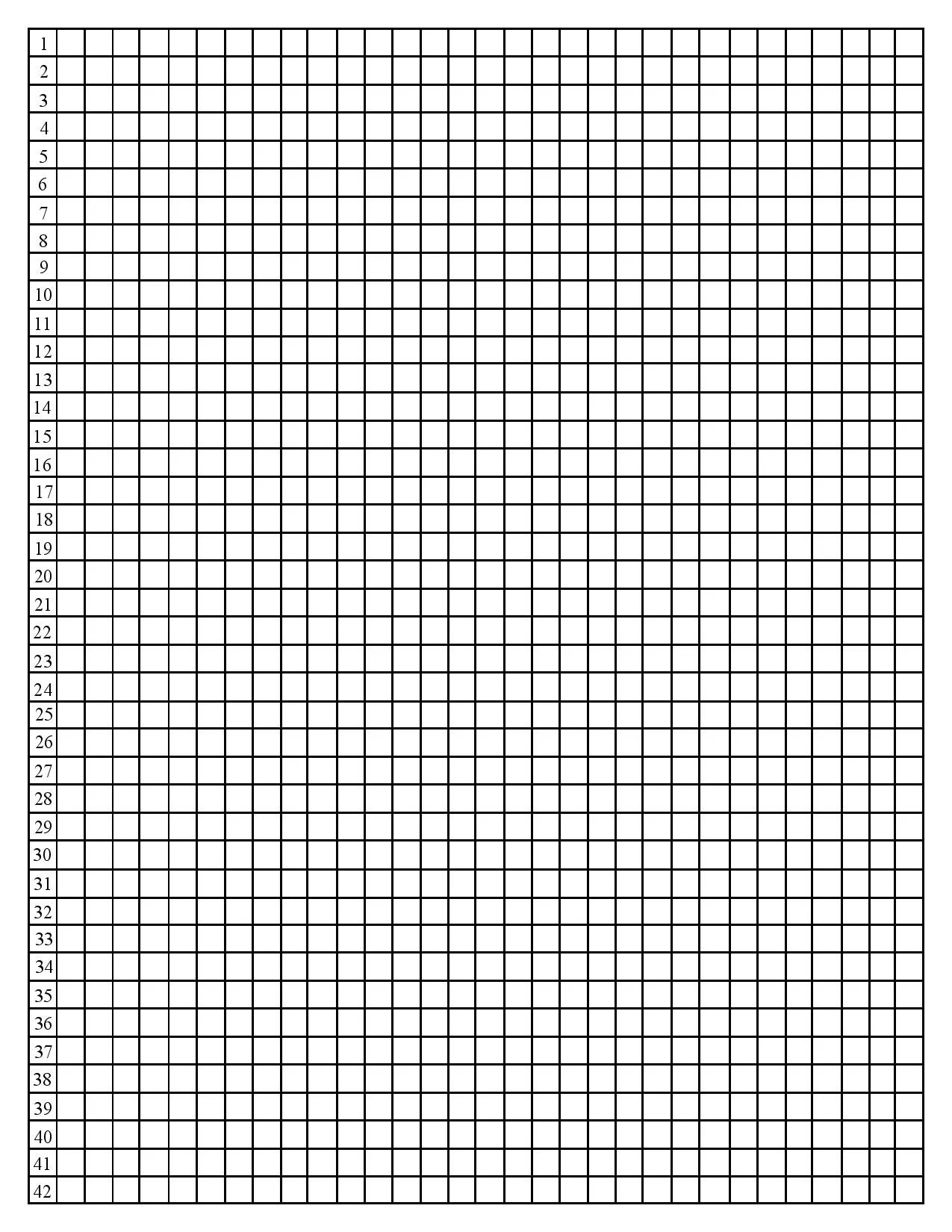 Graph Paper Printable 1/4 Inch Graph Paper Printable 1/4 Inch