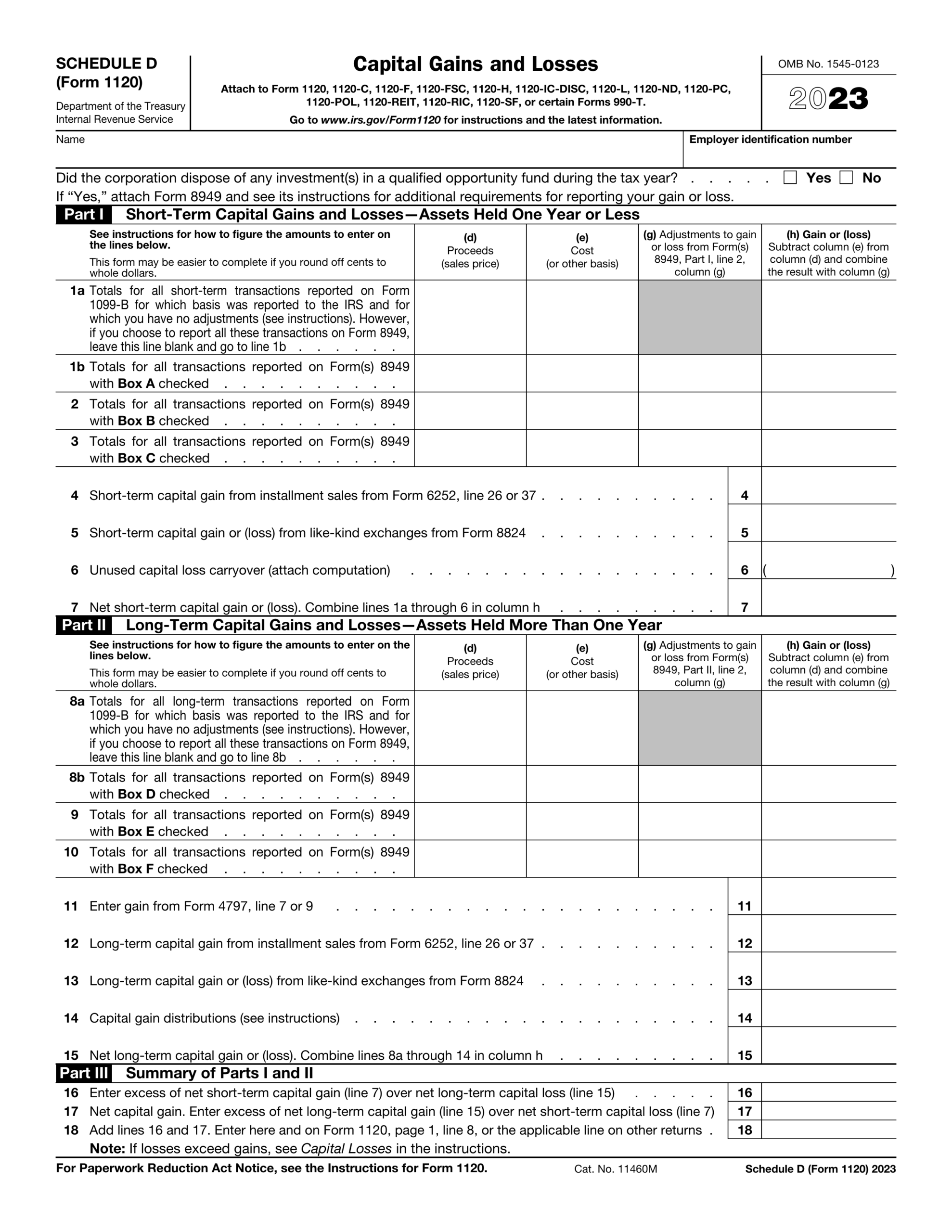 Irs Form 1120 H 2025