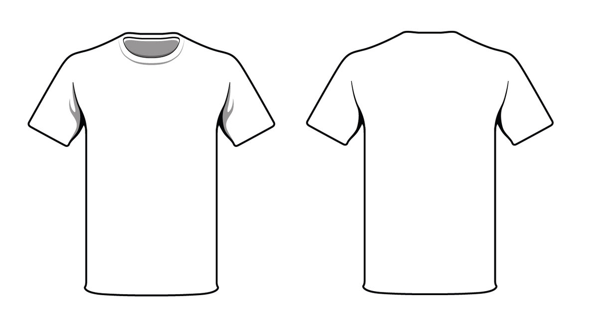 Shirt Clipart Template Tshirt Template T Shirt Psd Download 115 