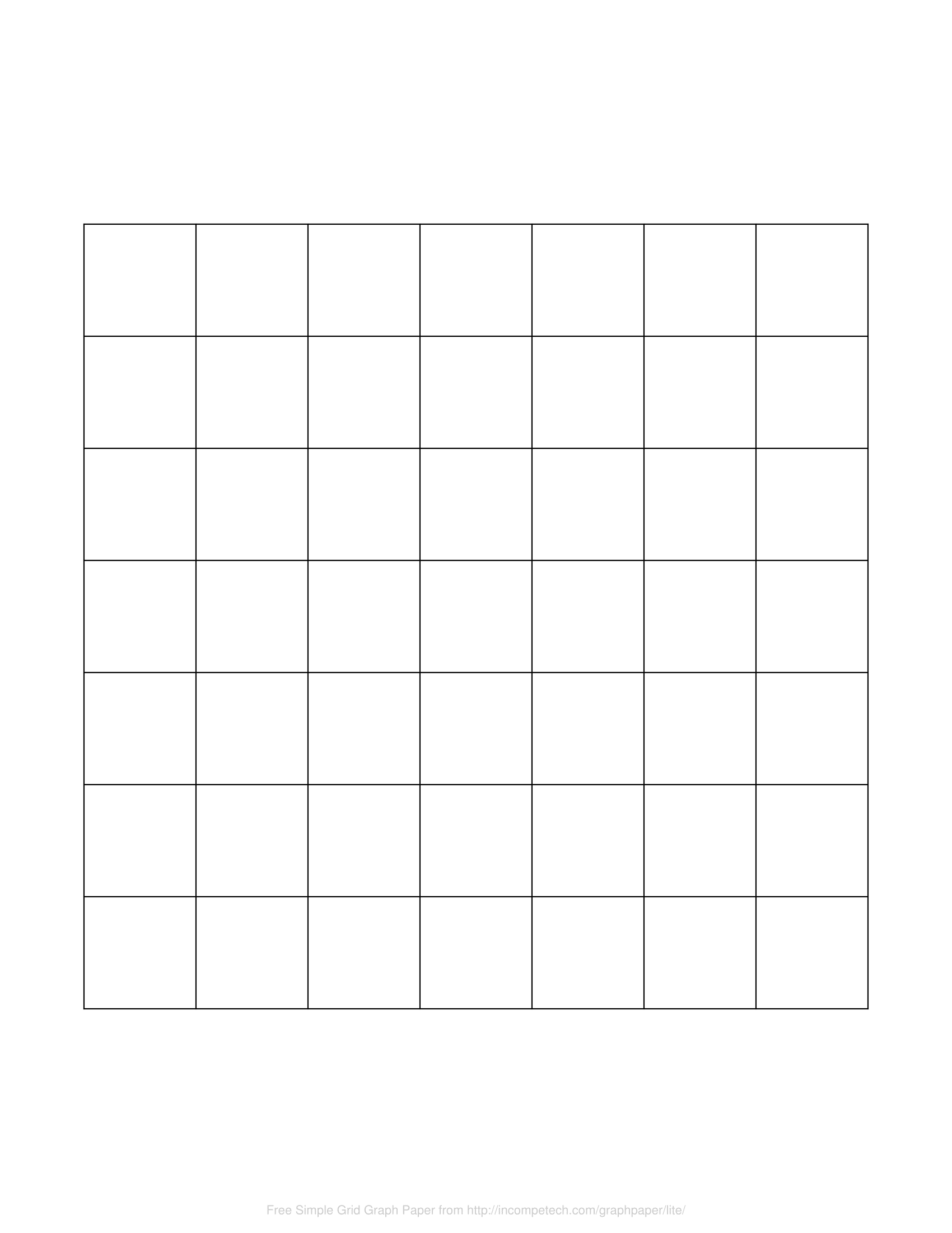 Graph Paper 32 X 32 Grid Free Printable