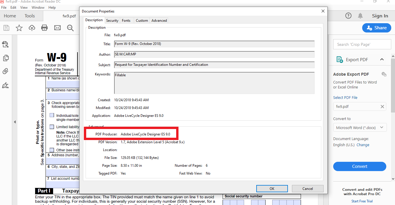 Solved Can 39 t Add Date In A fill And Sign W 9 Document 