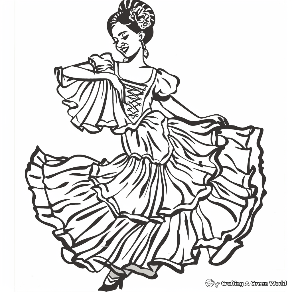 Spain Coloring Pages Free amp Printable 