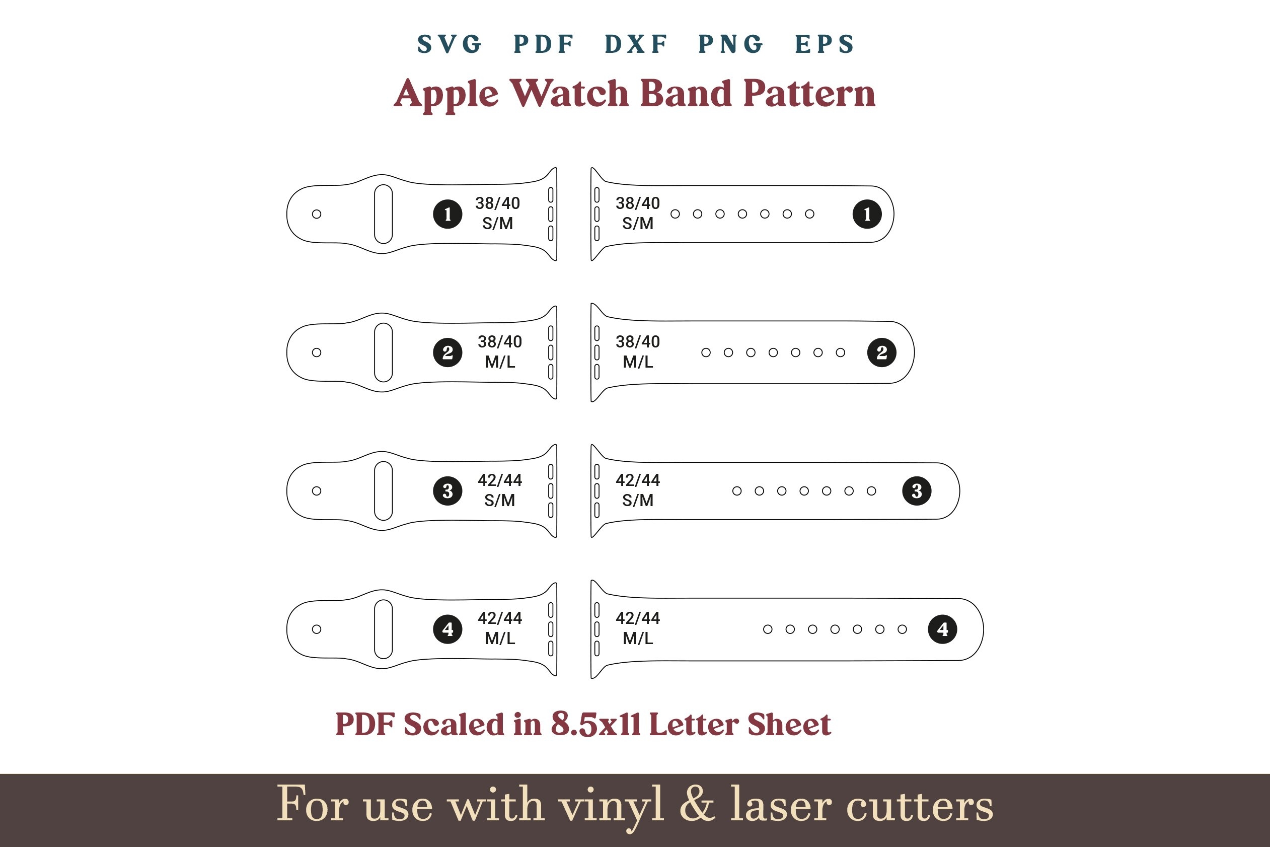 Free Printable Watch Band Template