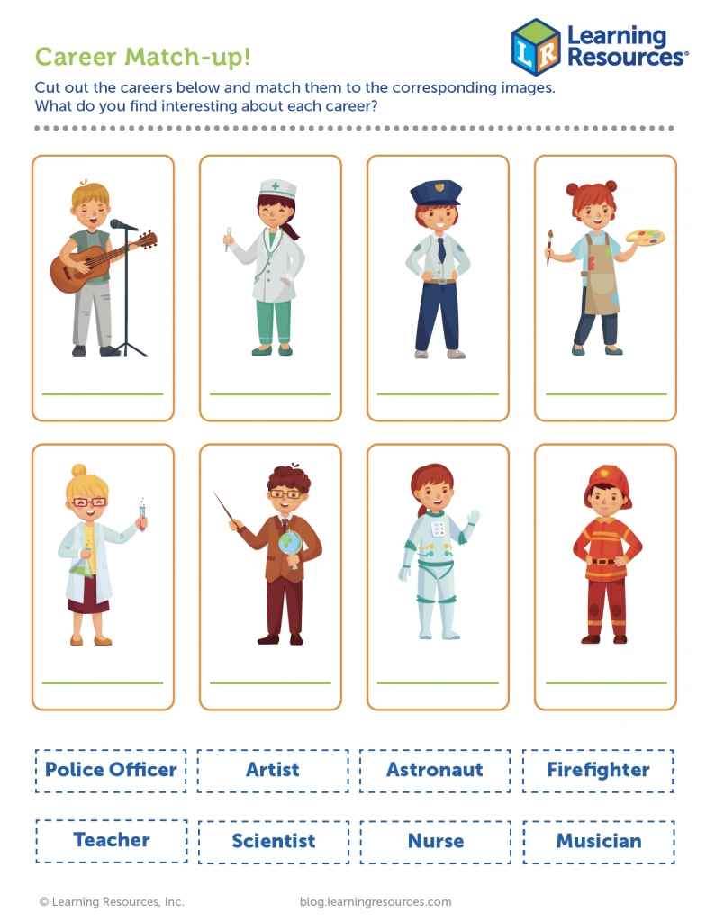 Take Your Child To Work Day Printables Learning Resources
