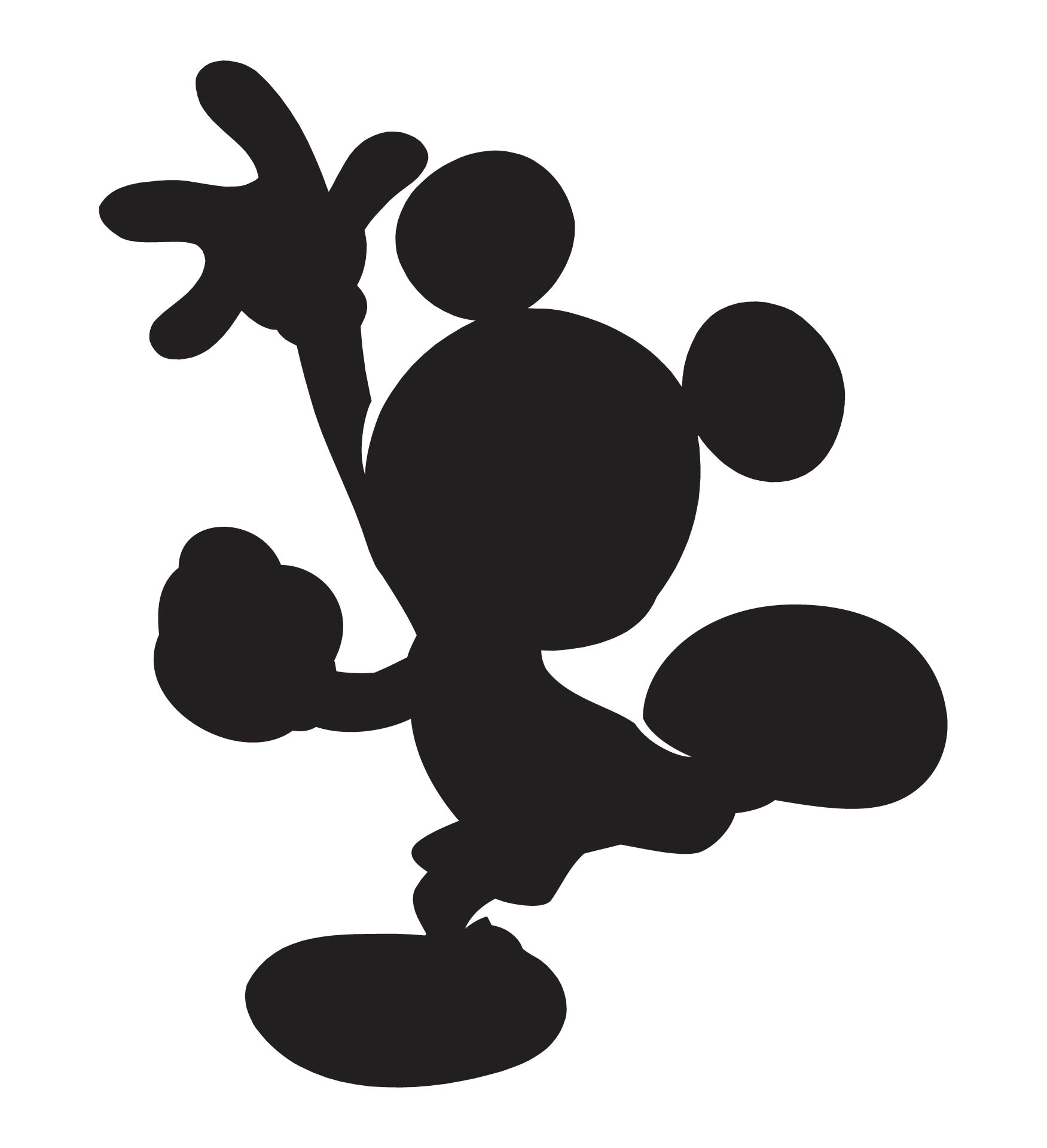 Template Mickey Mouse 8 Free PDF Printables Printablee
