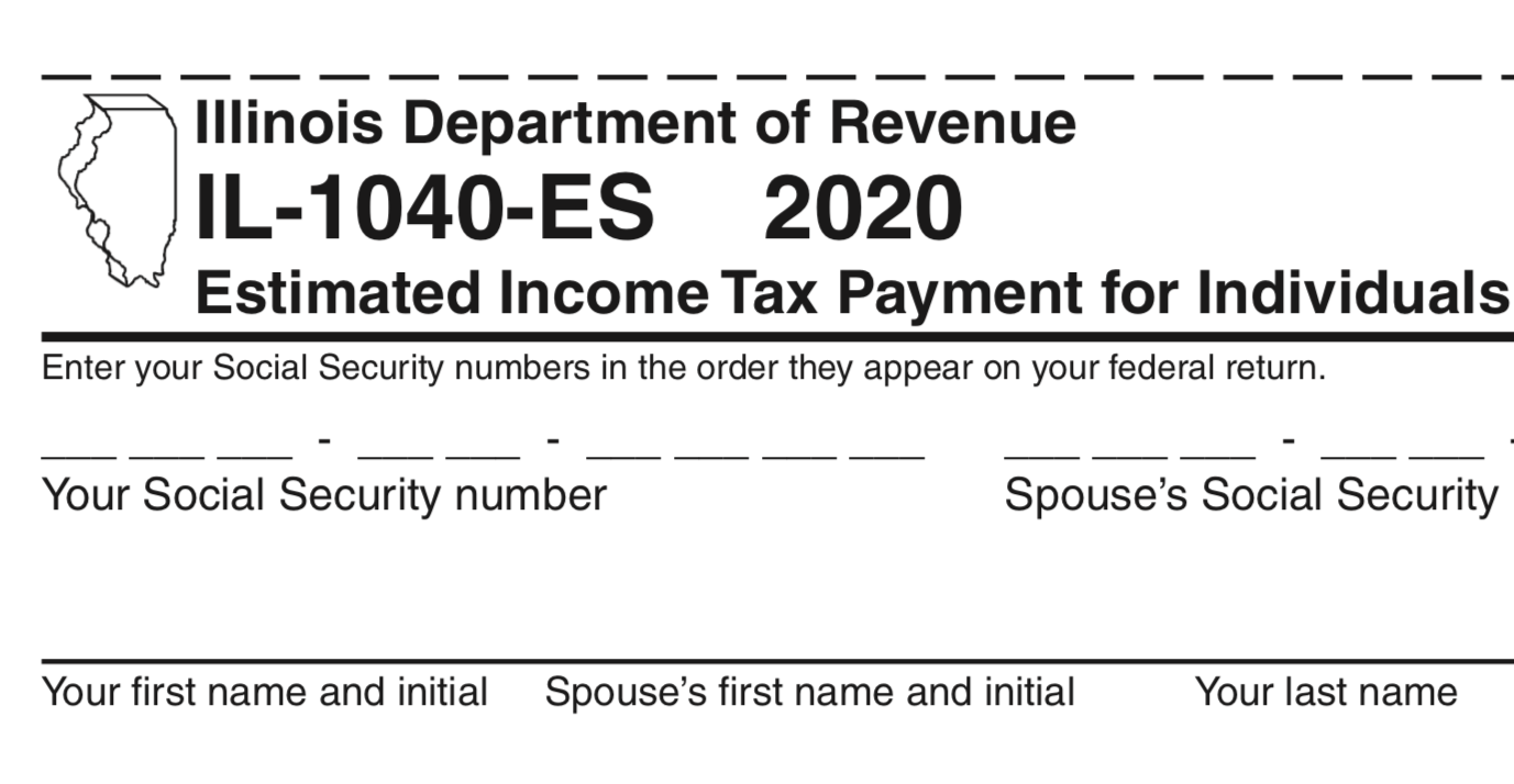 Illinois 1040 Form 2020