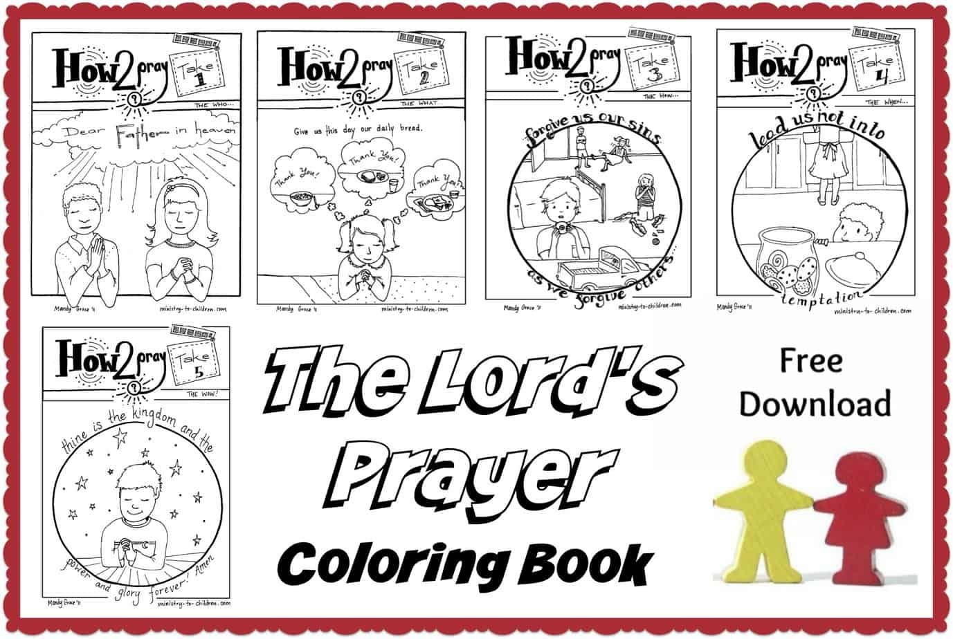 Free Printable Our Father Worksheet