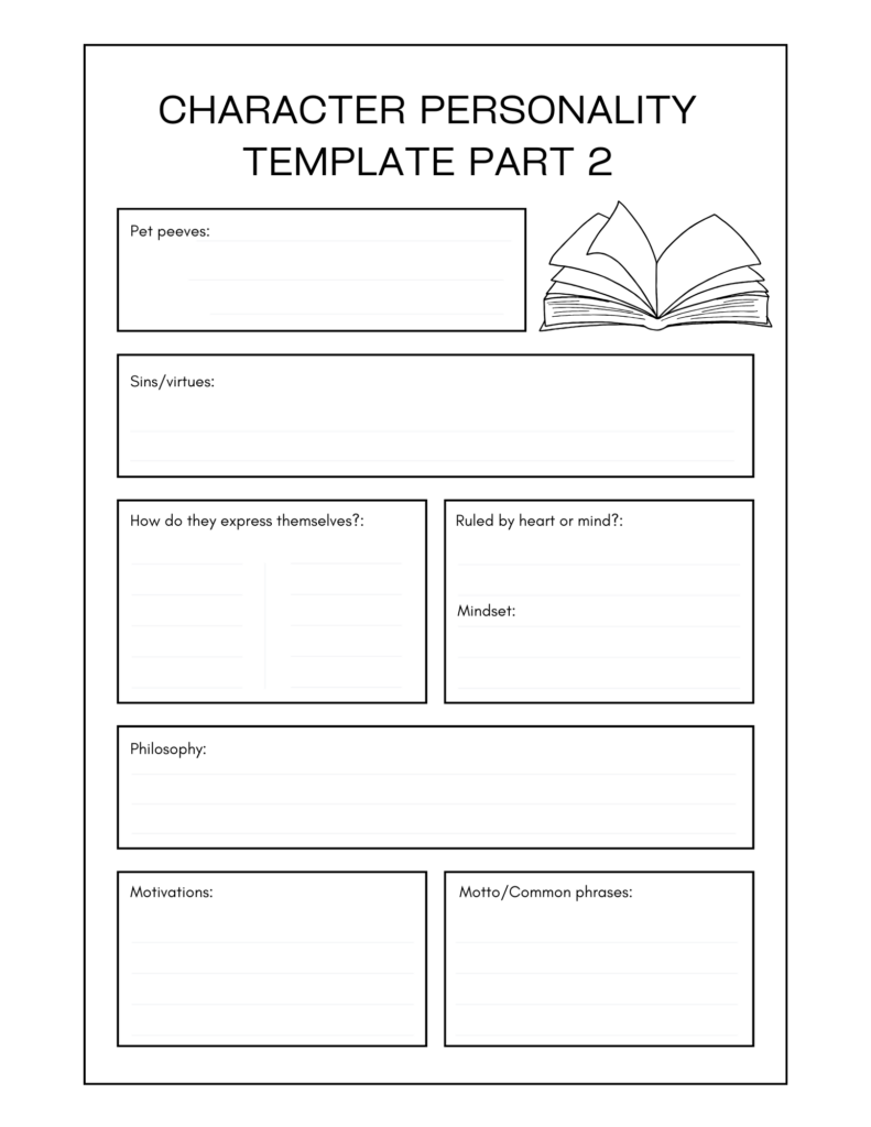 Free Printable Biography Template Outline