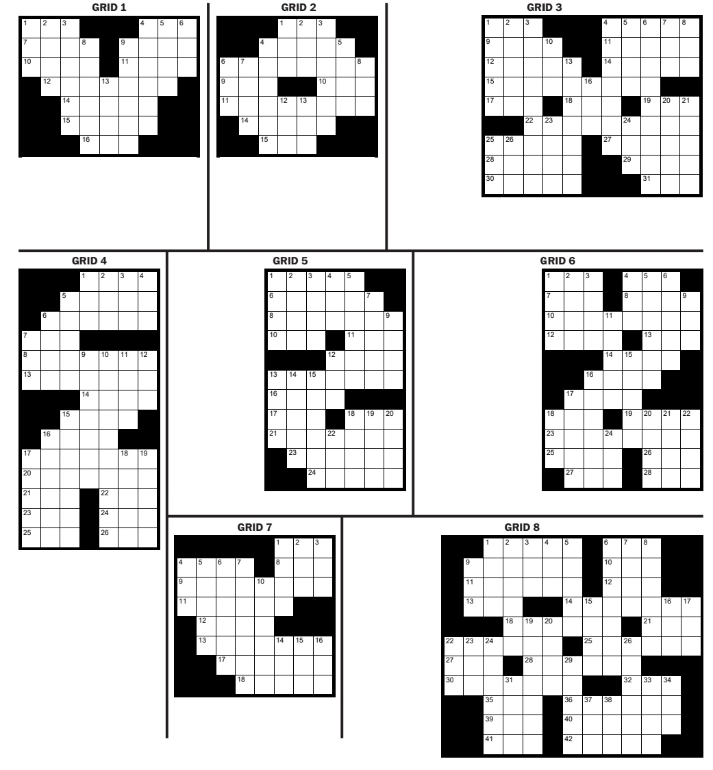Printable Crossword Puzzle Washington Post