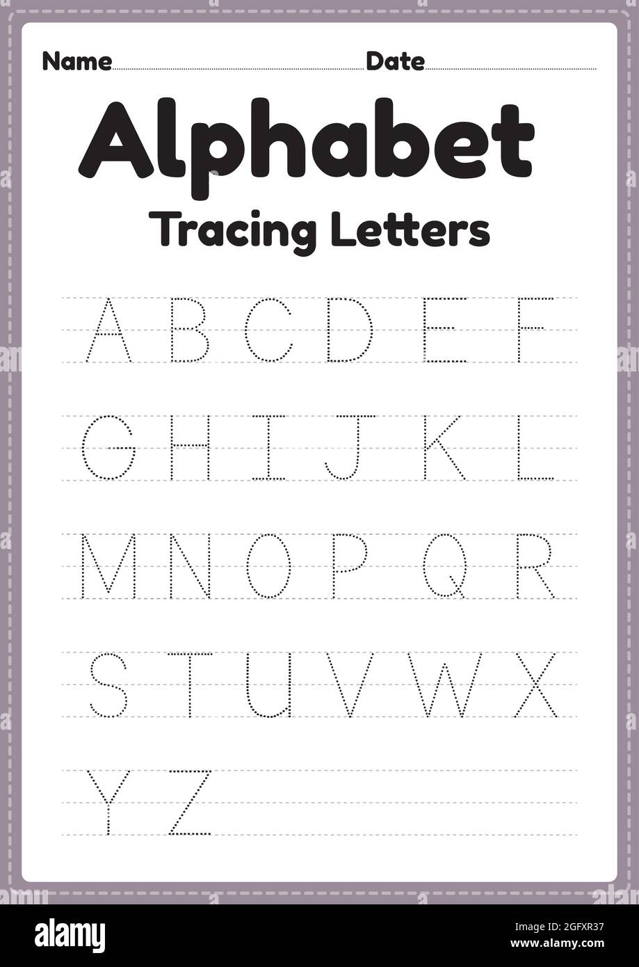Letter Tracing Worksheets Printable
