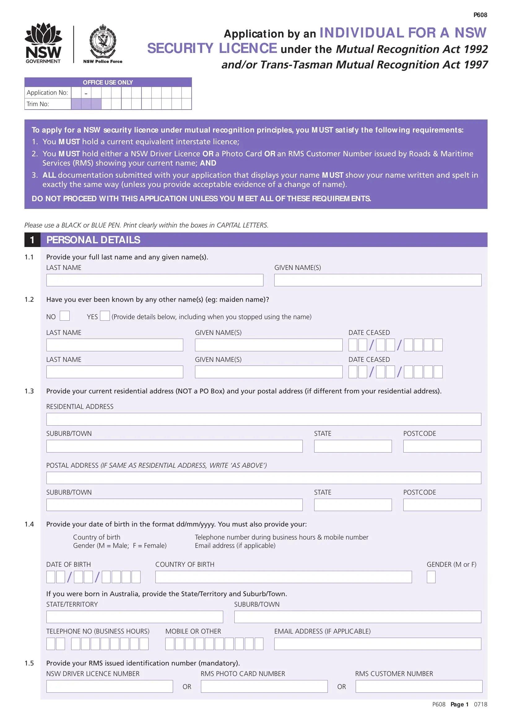 Transfer Form Nsw Lrs Change Of Name 125kVA Cummins Powered 