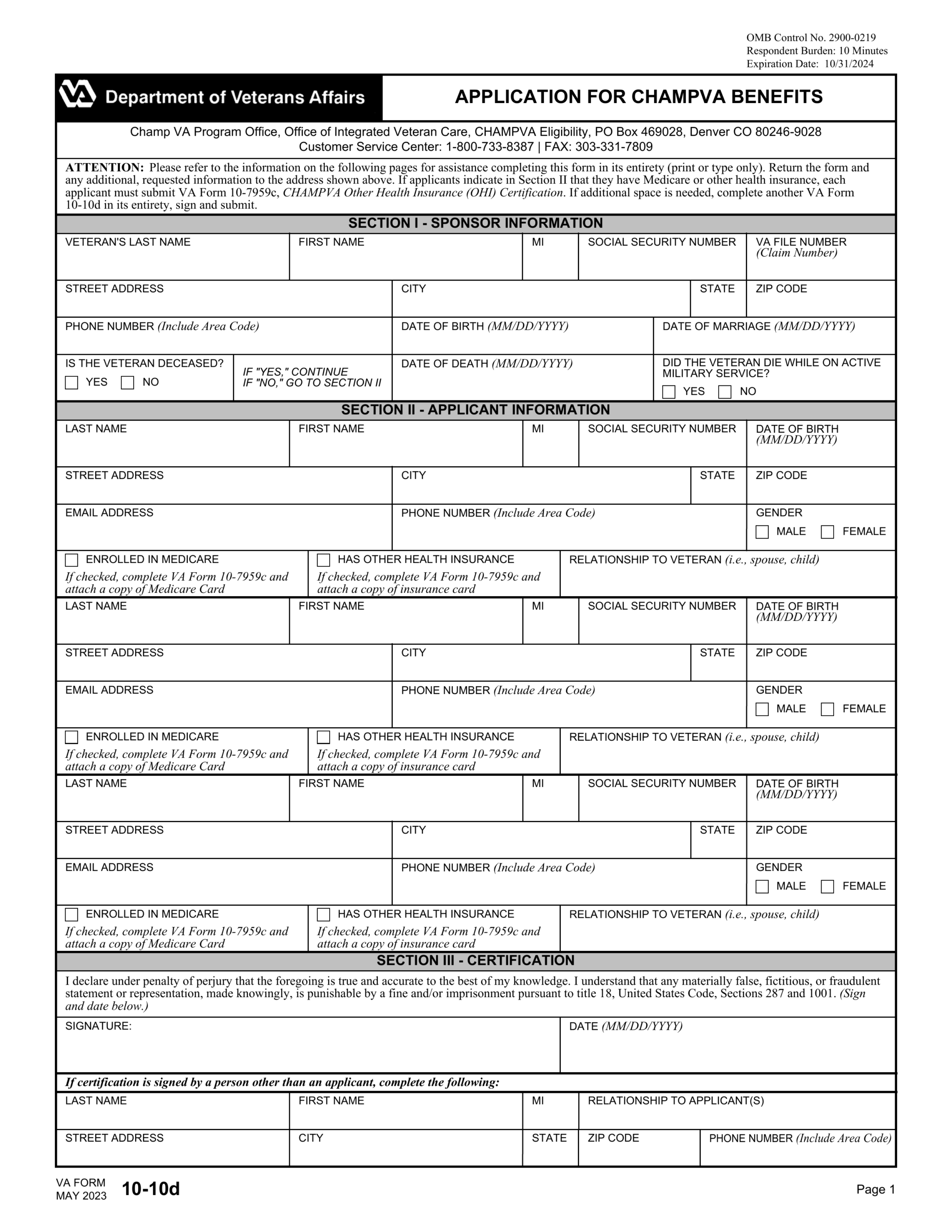 VA Form 10 8678 2024 2025 Fill Forms Online PDF Guru
