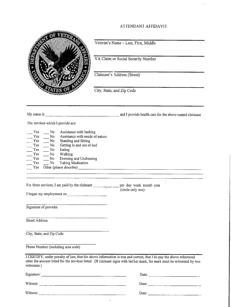 Va Form 2237 Fill Online Printable Fillable Blank PdfFiller