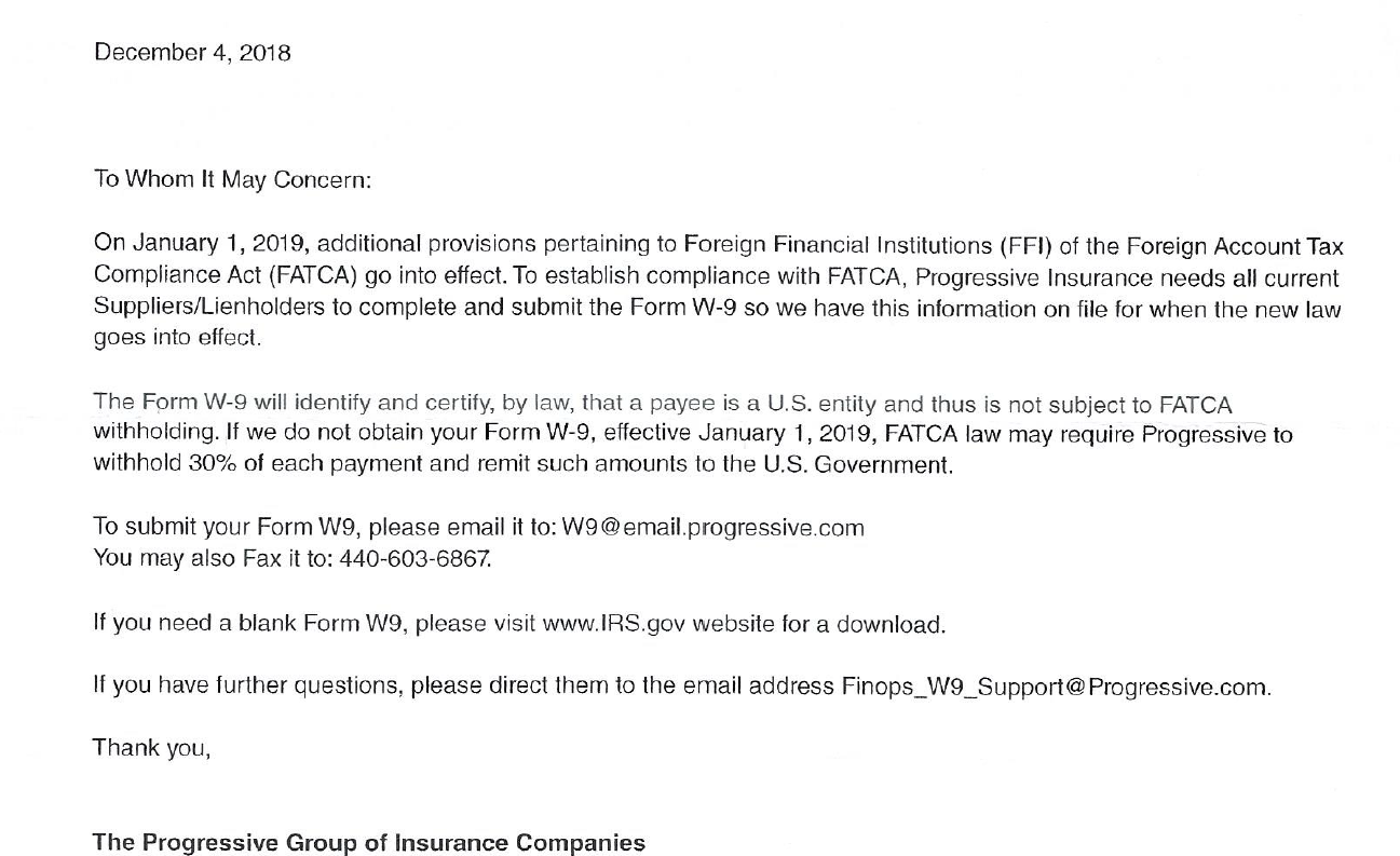 Vendor W 9 Request Letter Template Template