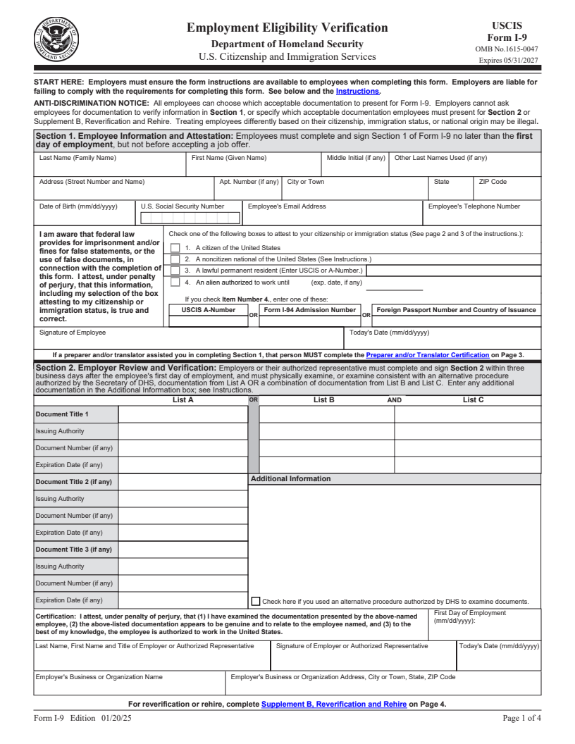 W9 Form In Healthcare