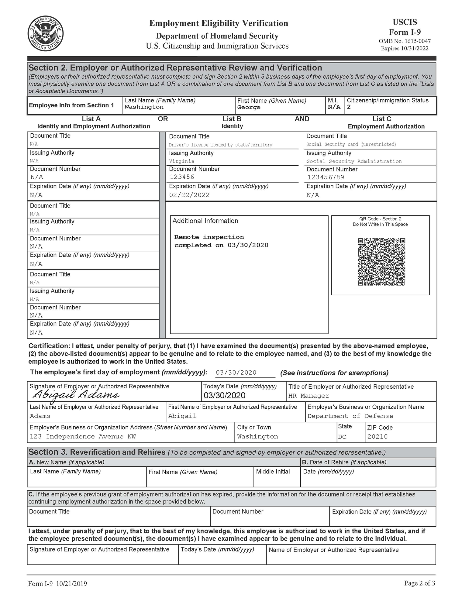 I 9 Form Pdf Fillable