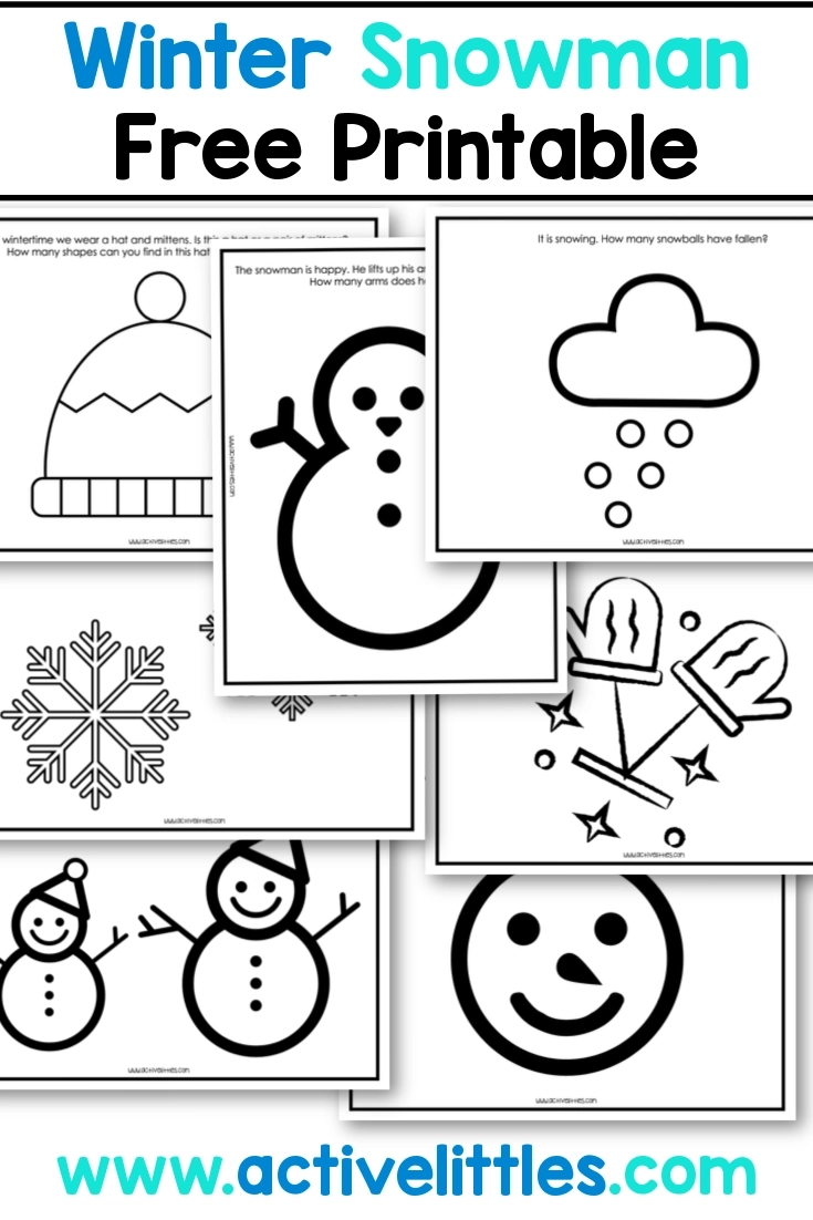 Free Printable Winter Worksheets Preschool
