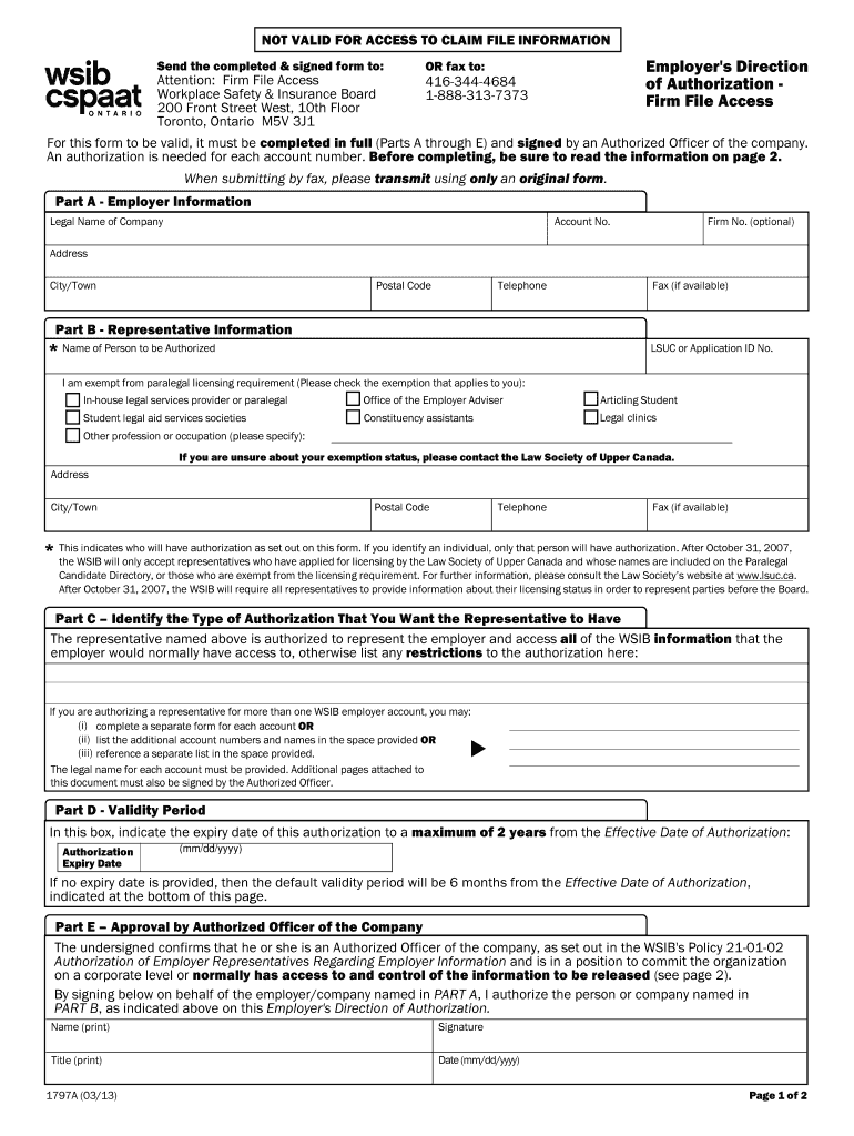 Wsib Reconciliation Form Fill Out amp Sign Online DocHub