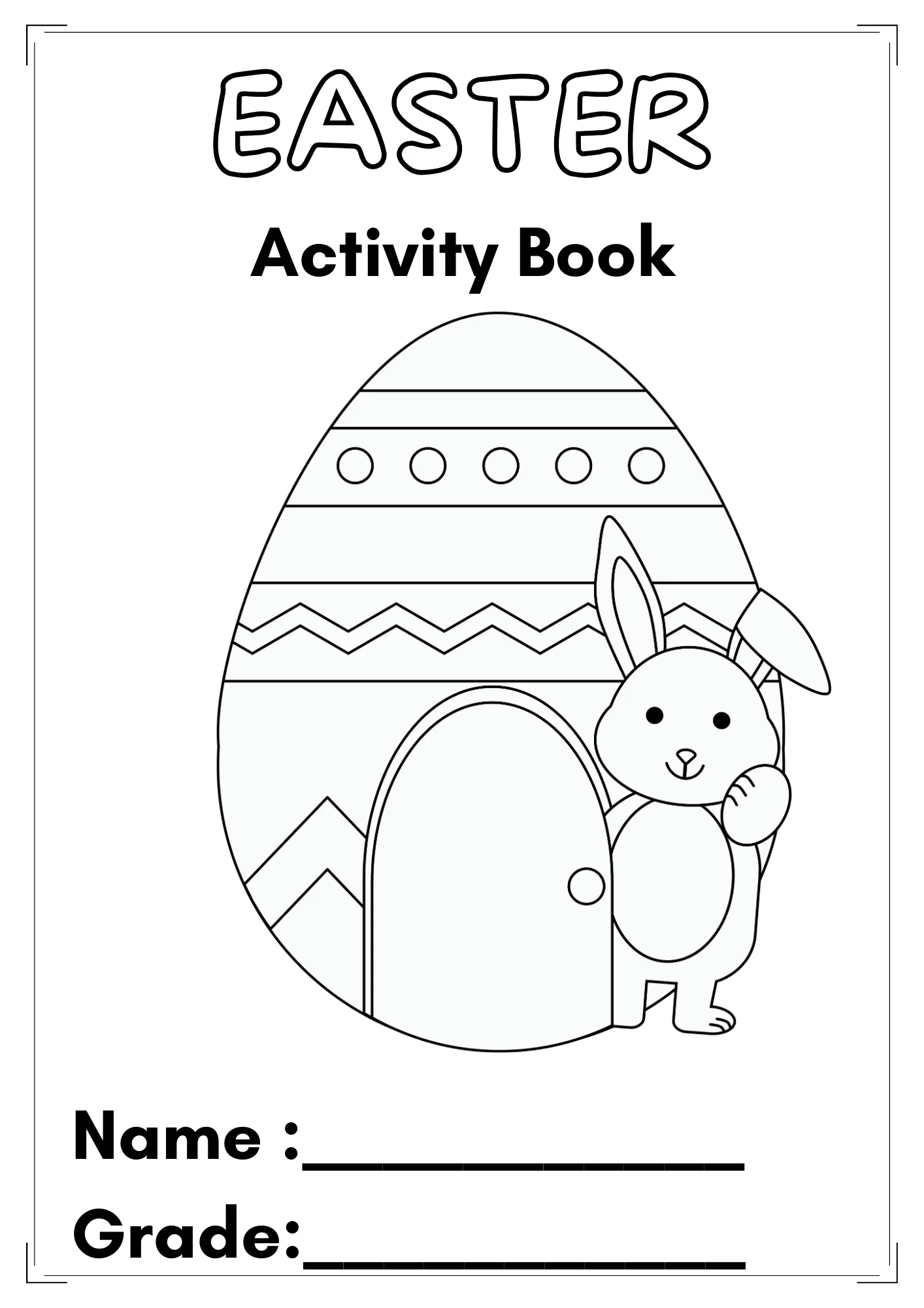 Free Easter Activity Printables
