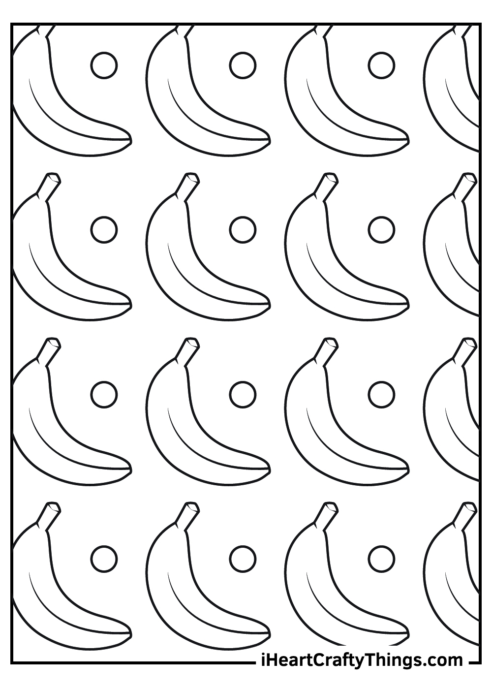 15 bananas coloring pages 100 free printables