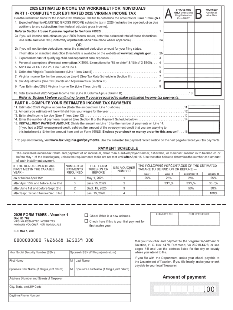 2025 Form VA DoT 760ES Fill Online Printable Fillable Blank 