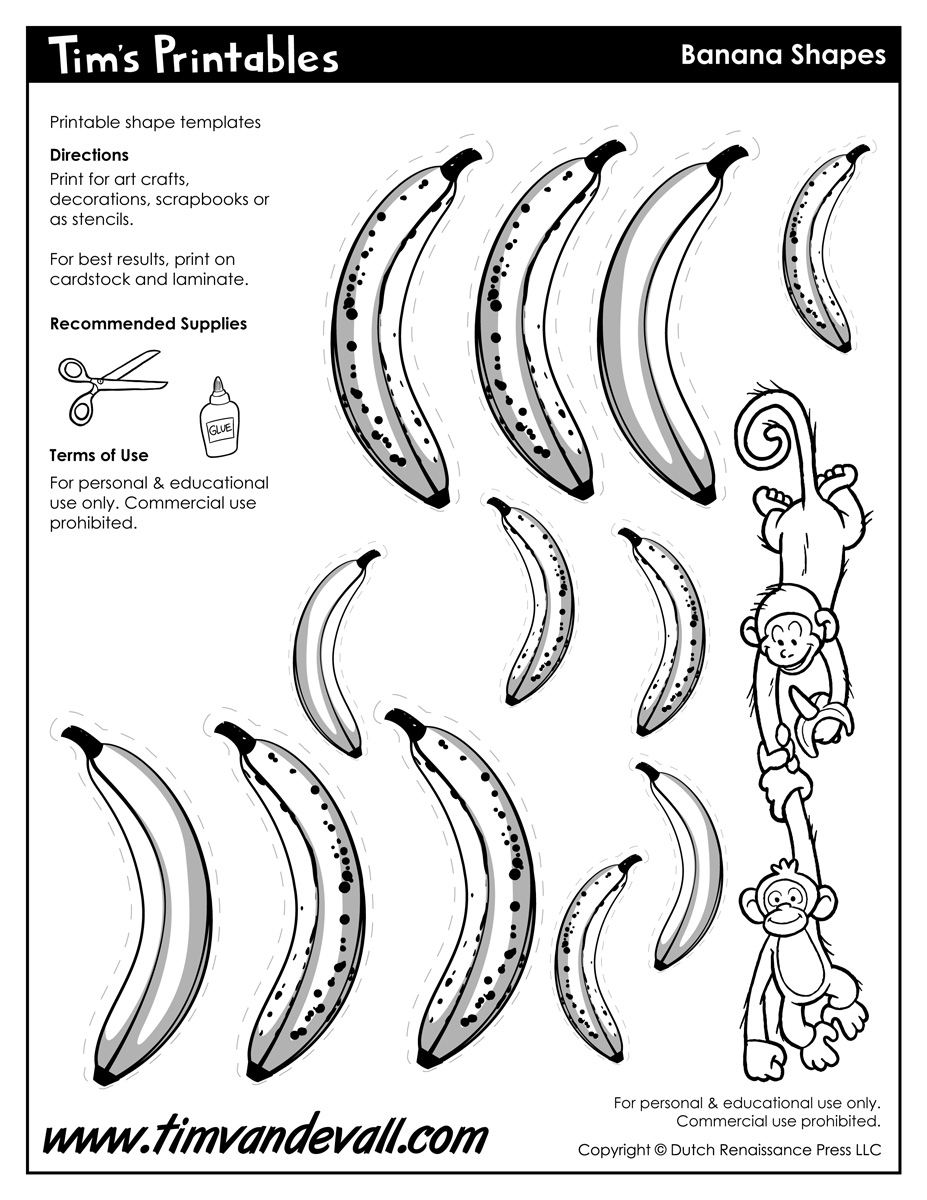 banana templates